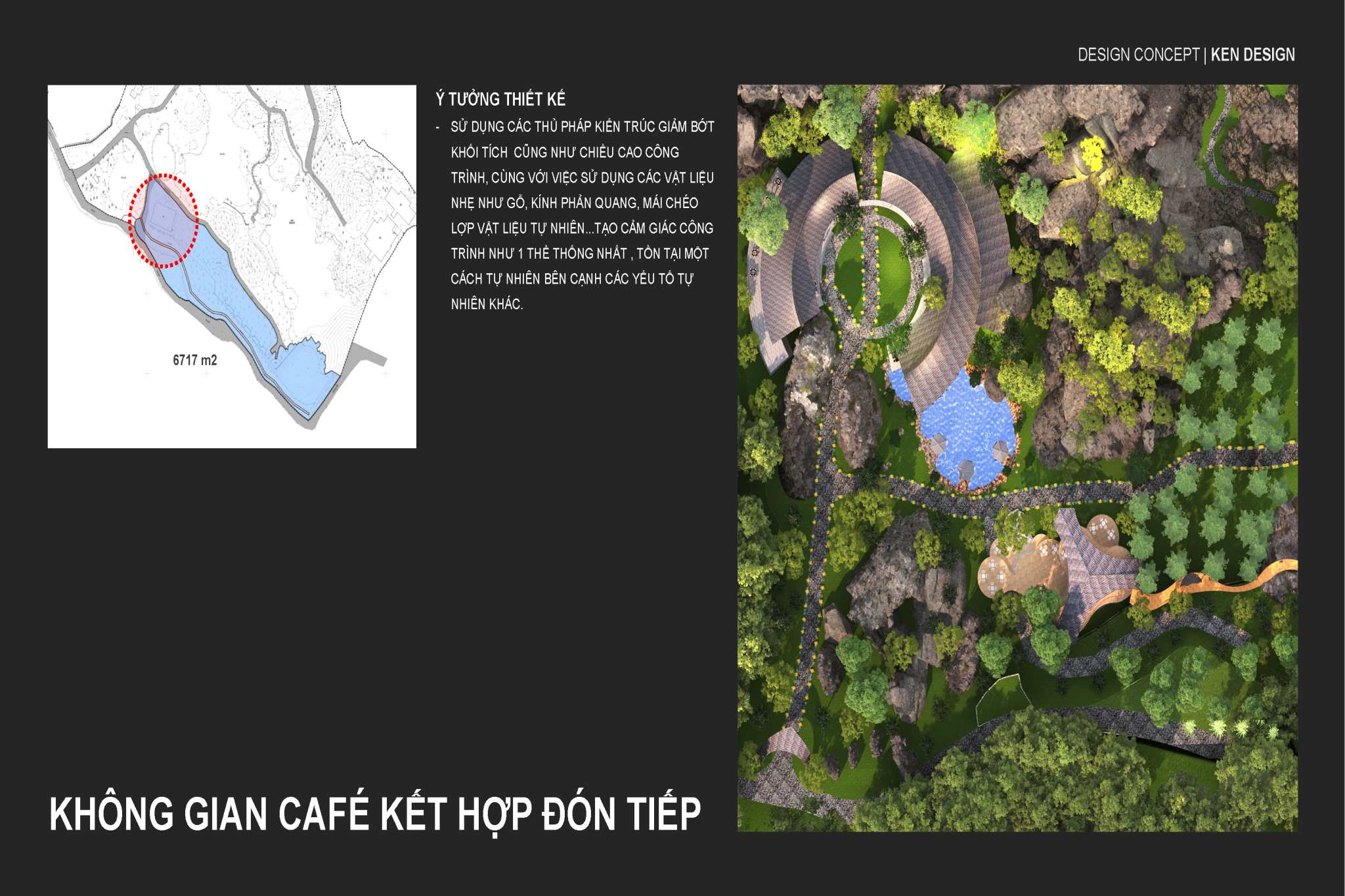 Design of a cafe in the Lam Son