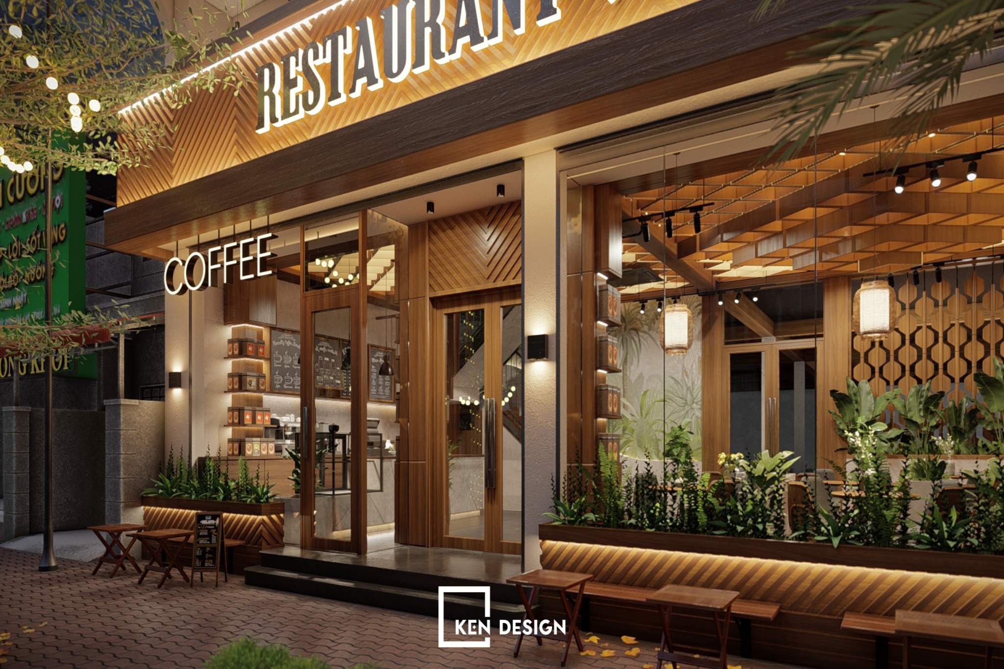 Designing a restaurant and cafe complex - Meeting all customer conveniences in one space
