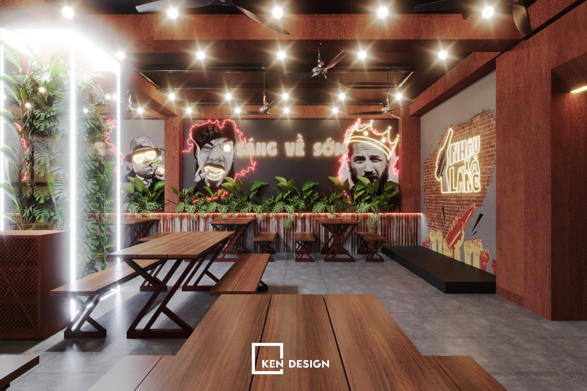 Thu Anh restaurant design