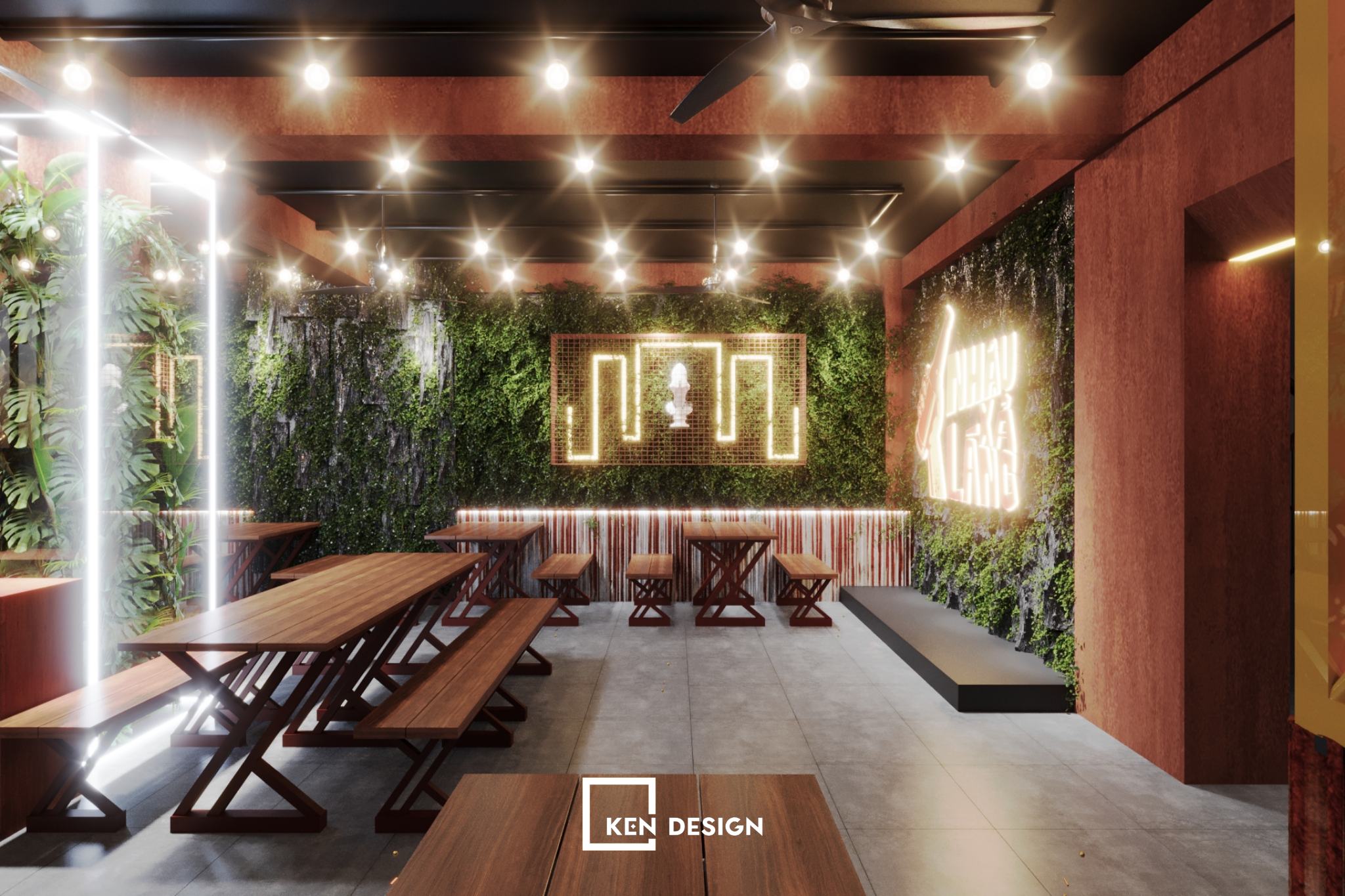 Thu Anh restaurant design