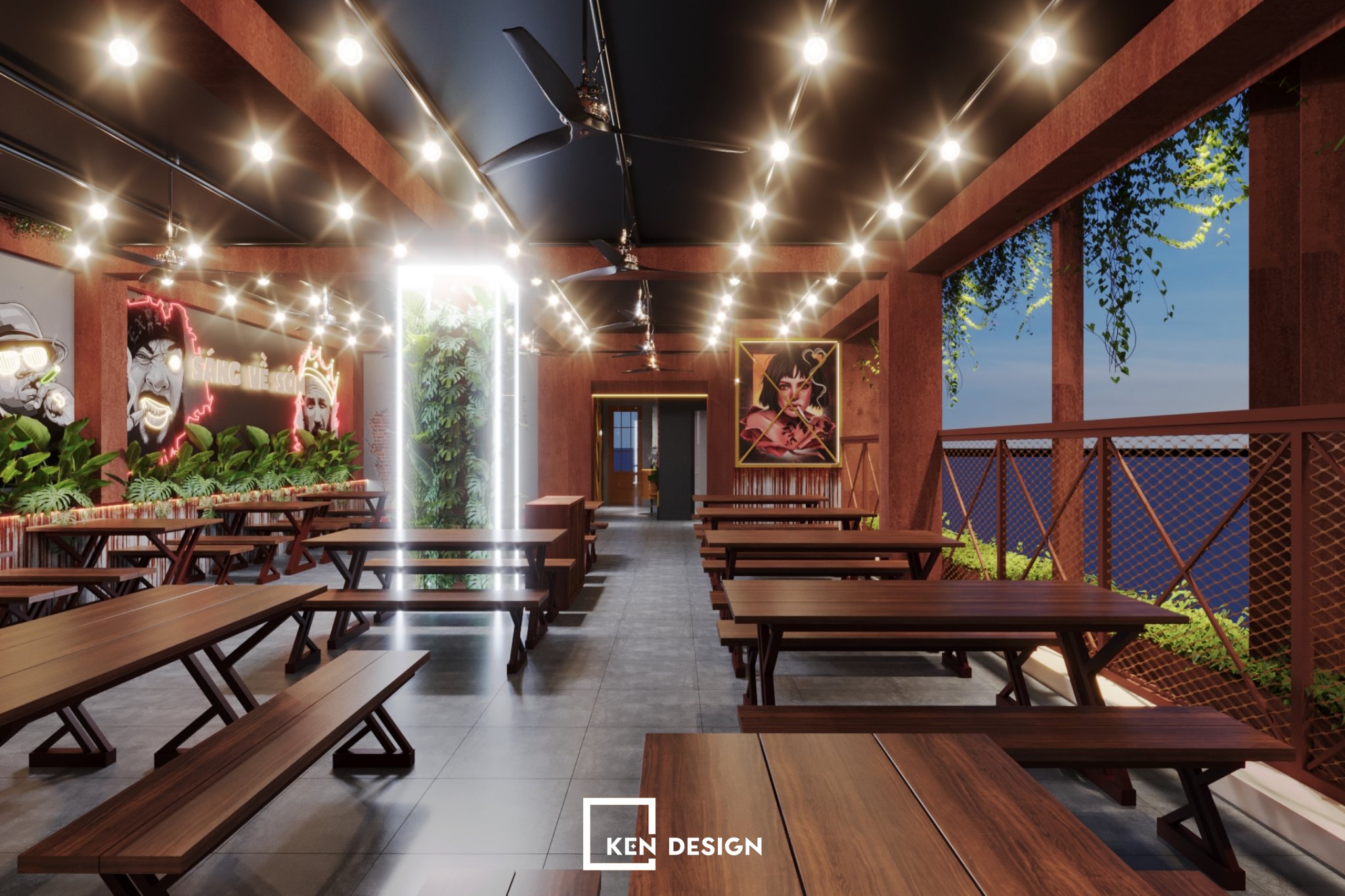 Thu Anh restaurant design