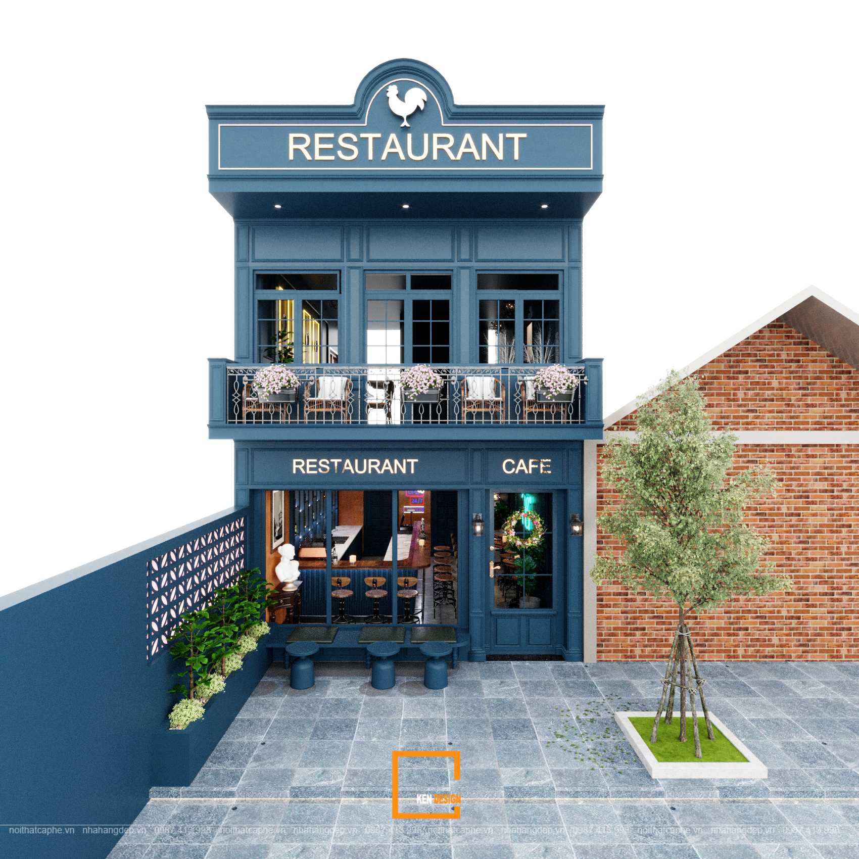 Designing a bar in Ninh Binh