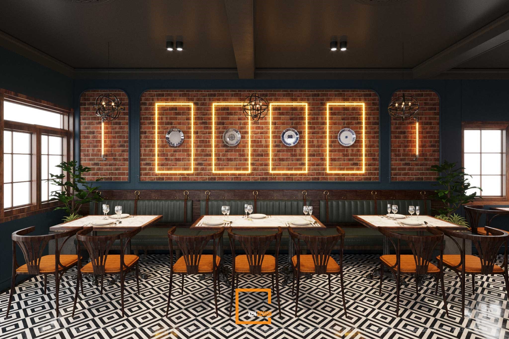 Designing a bar in Ninh Binh
