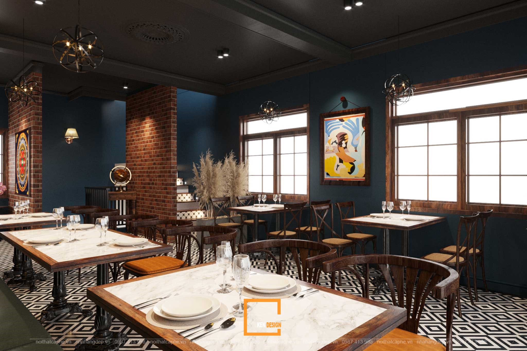 Designing a bar in Ninh Binh