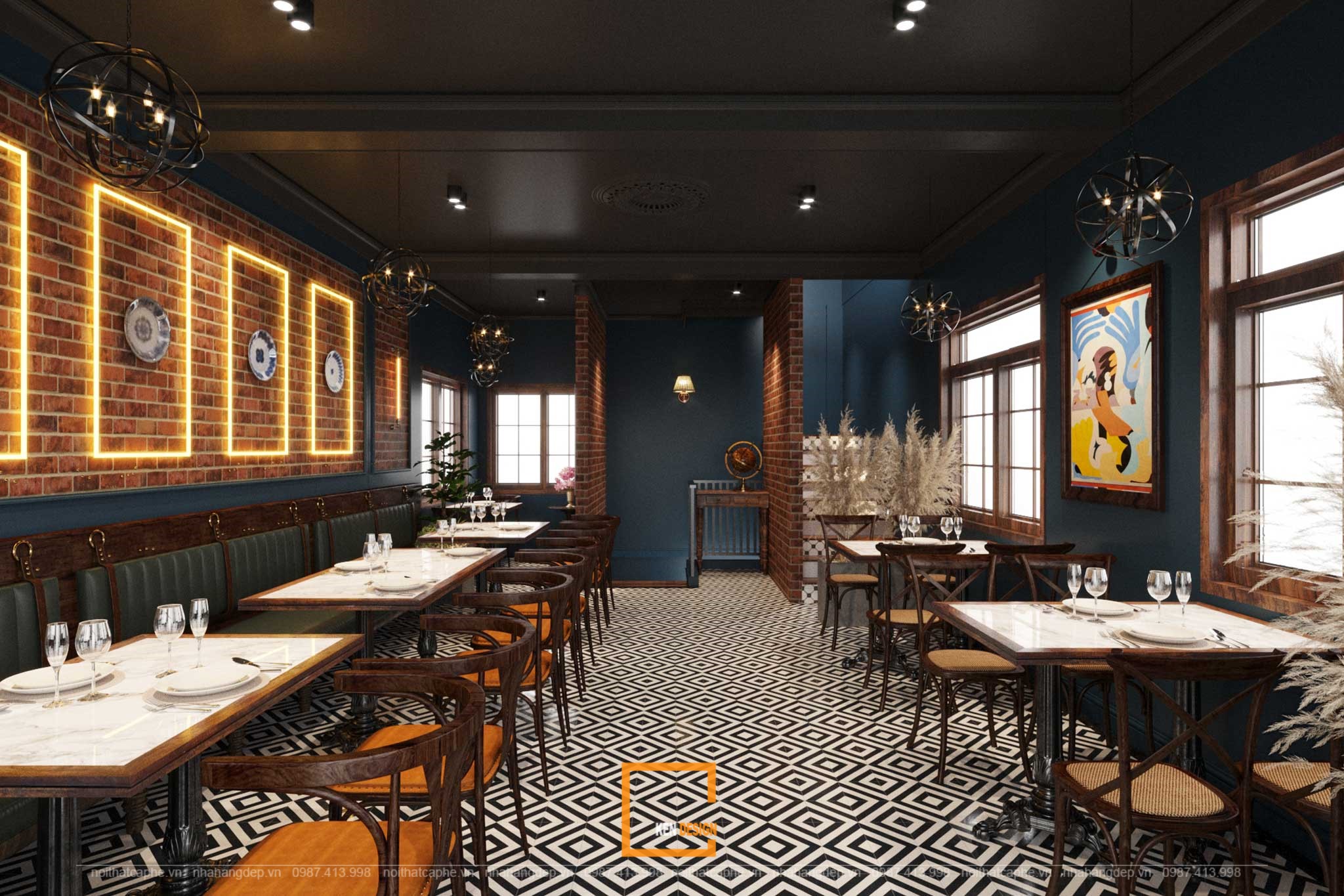 Designing a bar in Ninh Binh