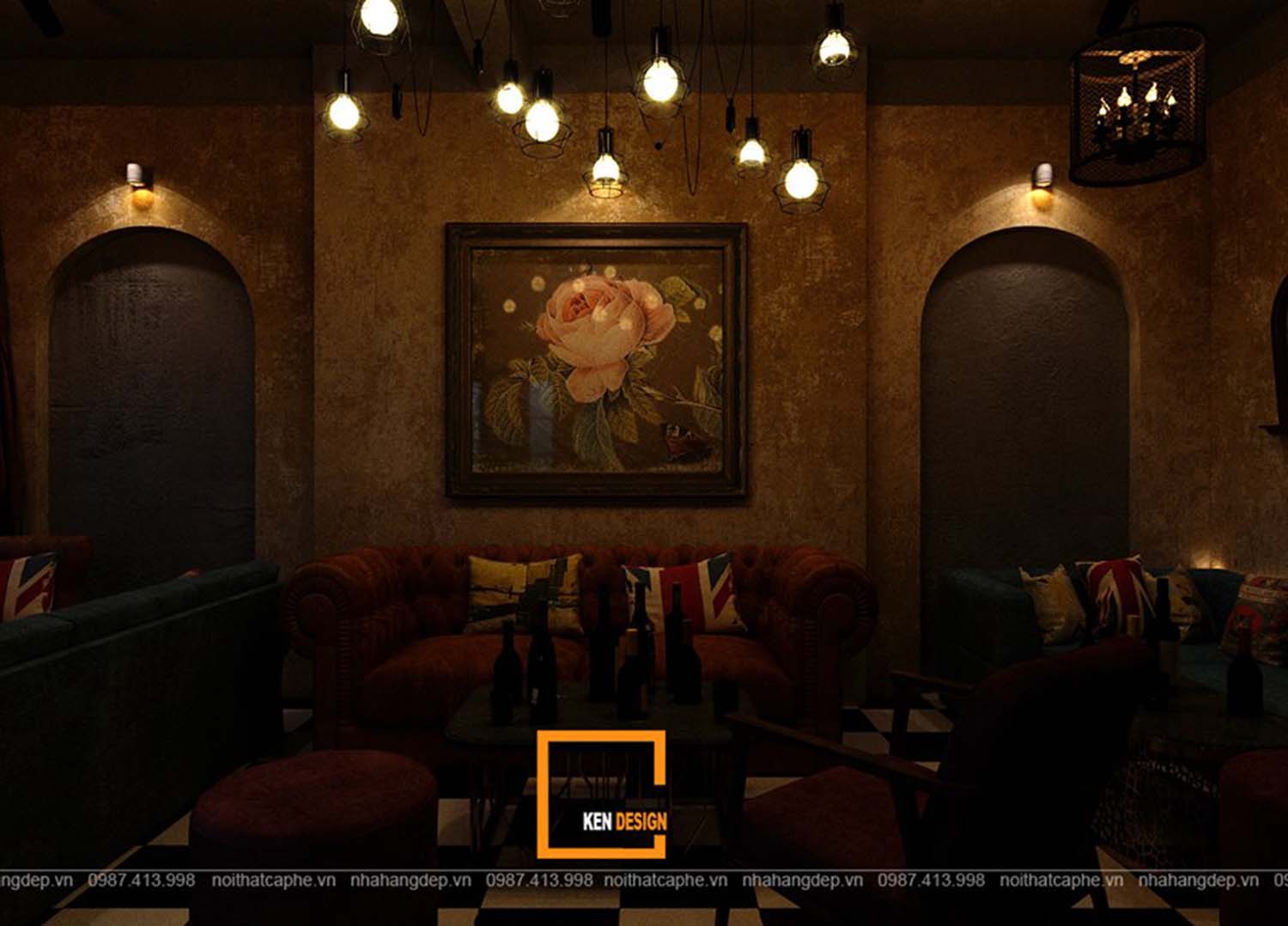 Lounge coffee design 
