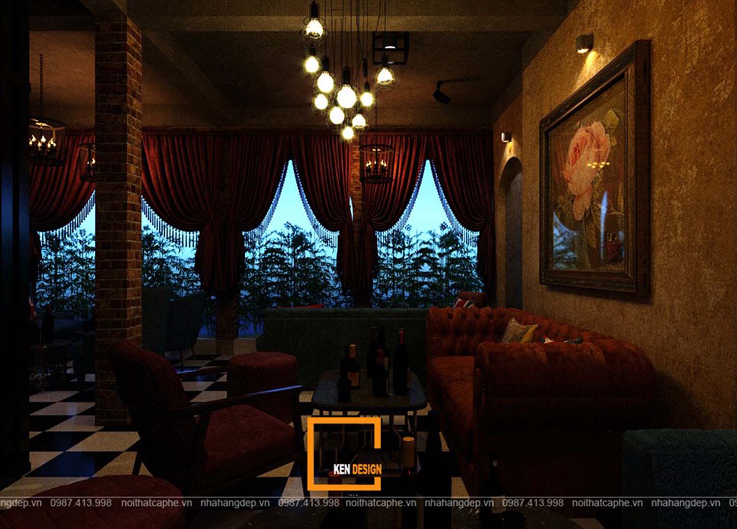 Lounge coffee design 