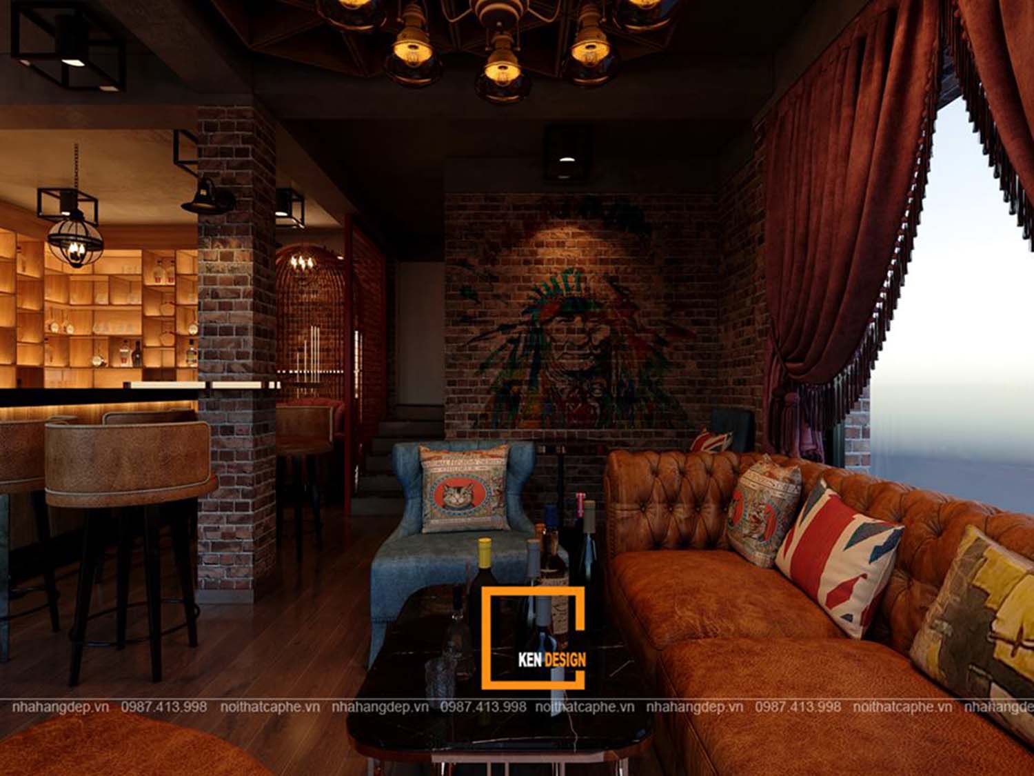 Lounge coffee design 