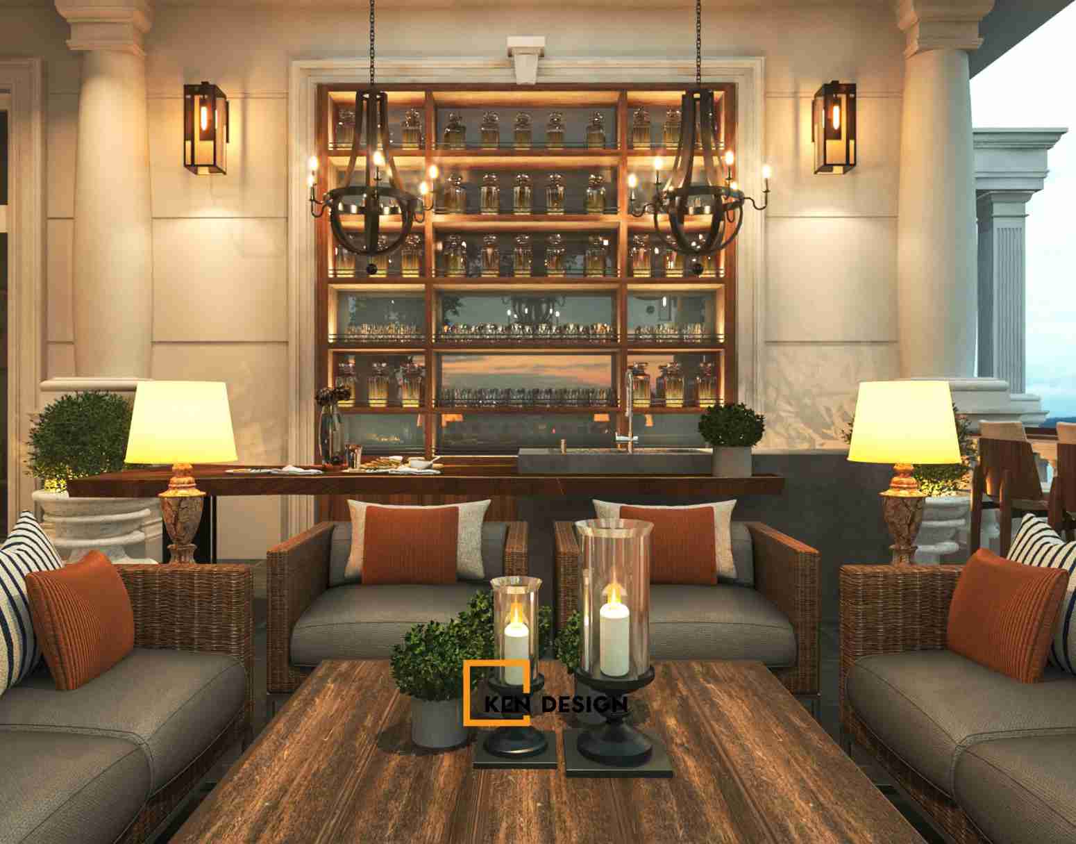 Design of the family bar 