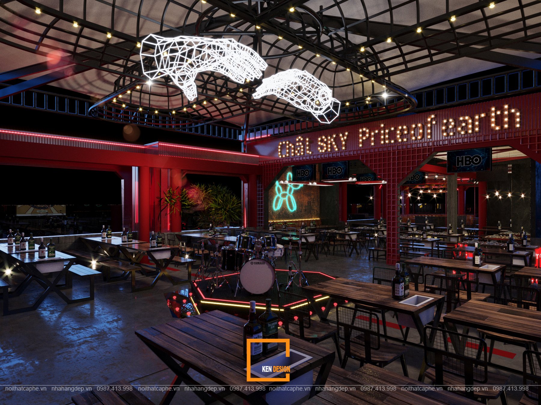 Designing beer club Skyzone