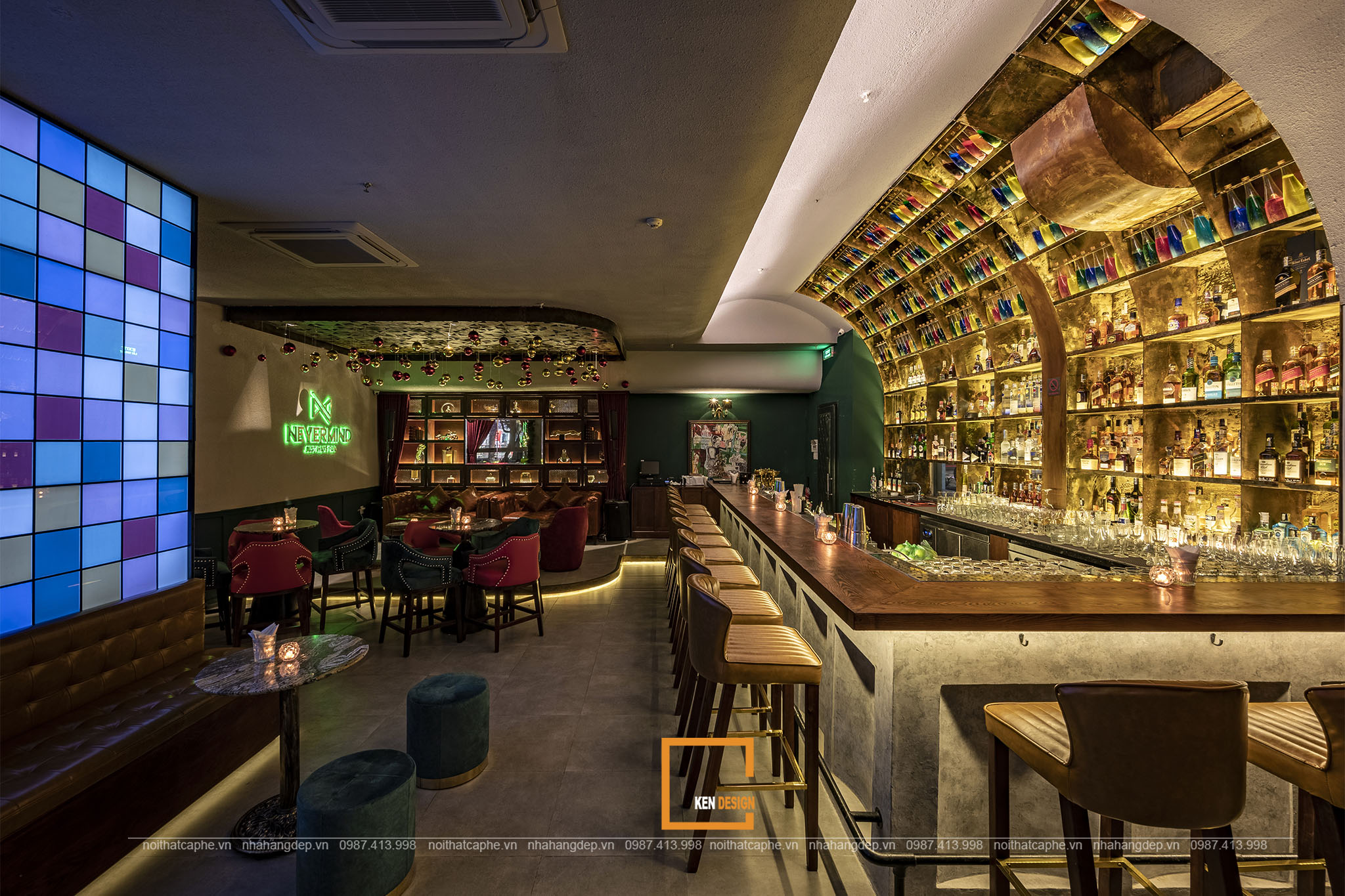 Construction of Nevermind Lounge