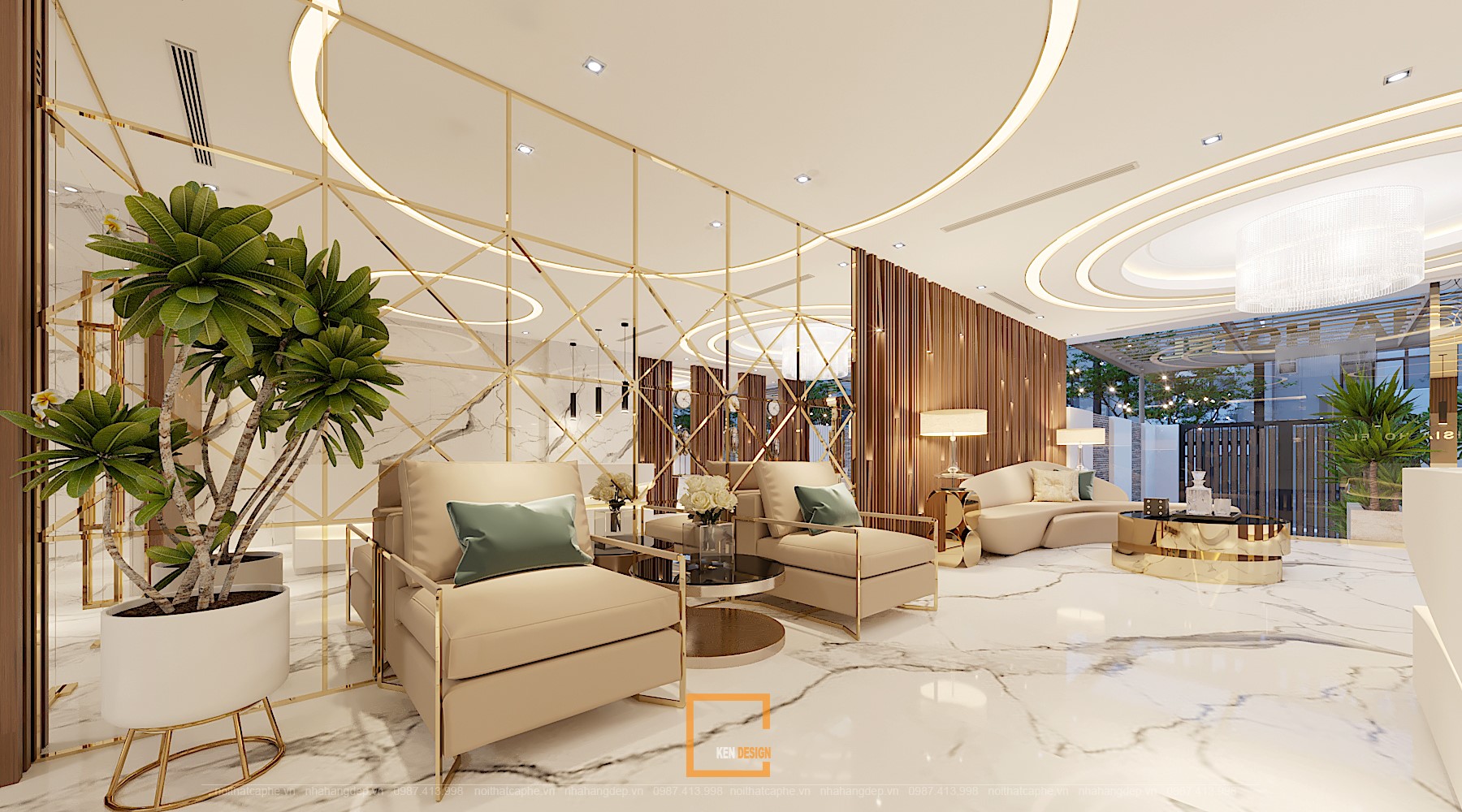 Aisia Hotel lobby design