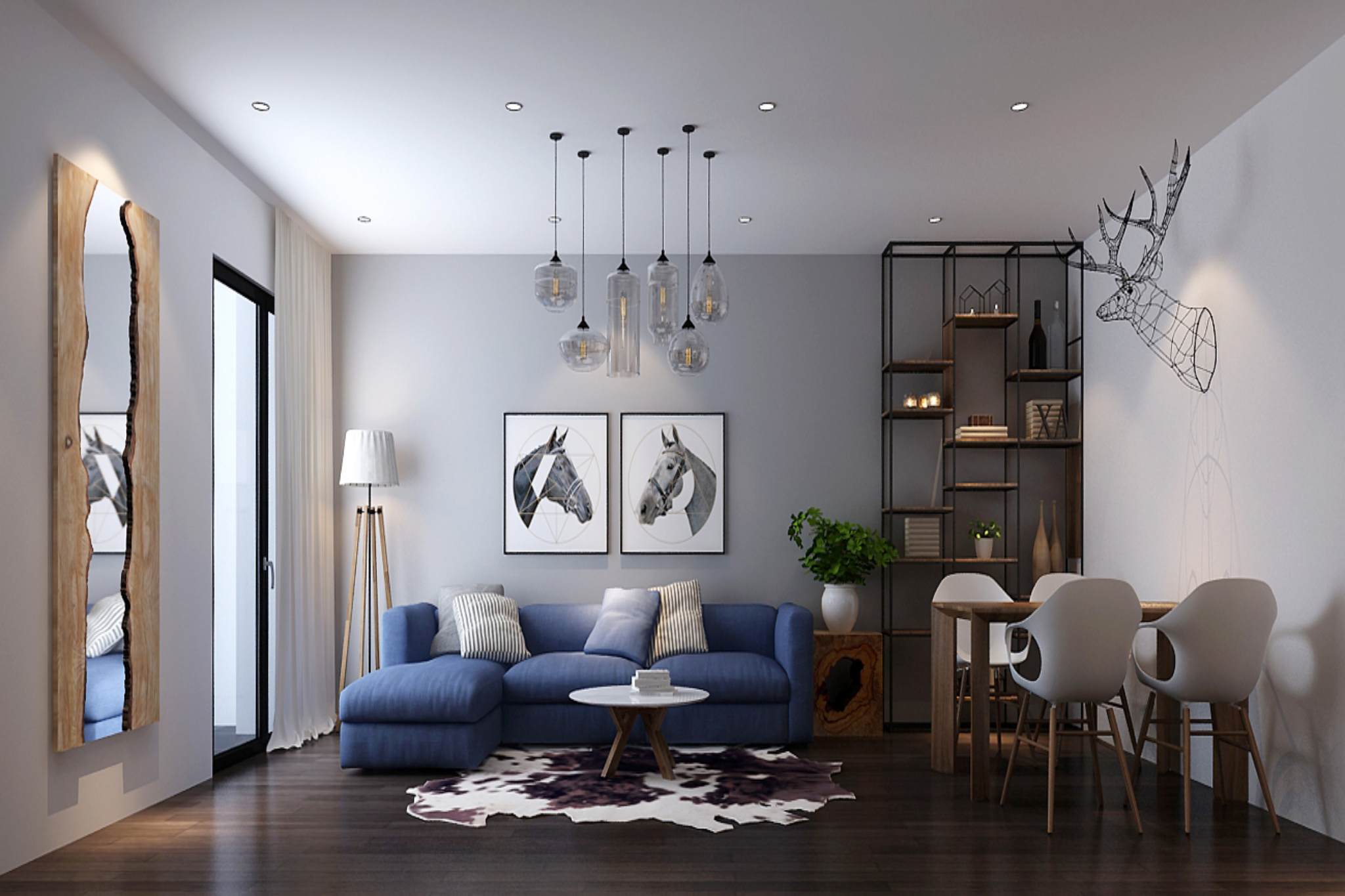FLC Pham Hung apartment homestay design 