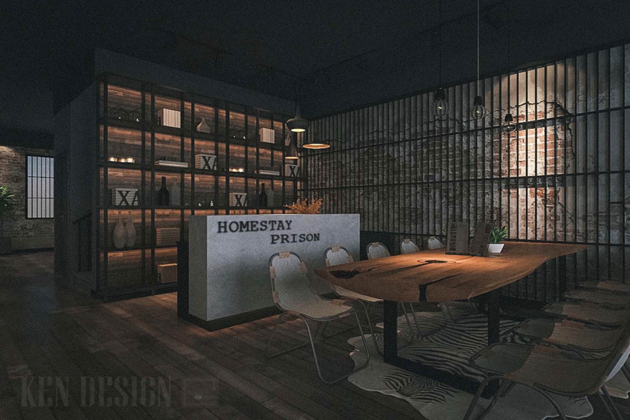Prison homestay design