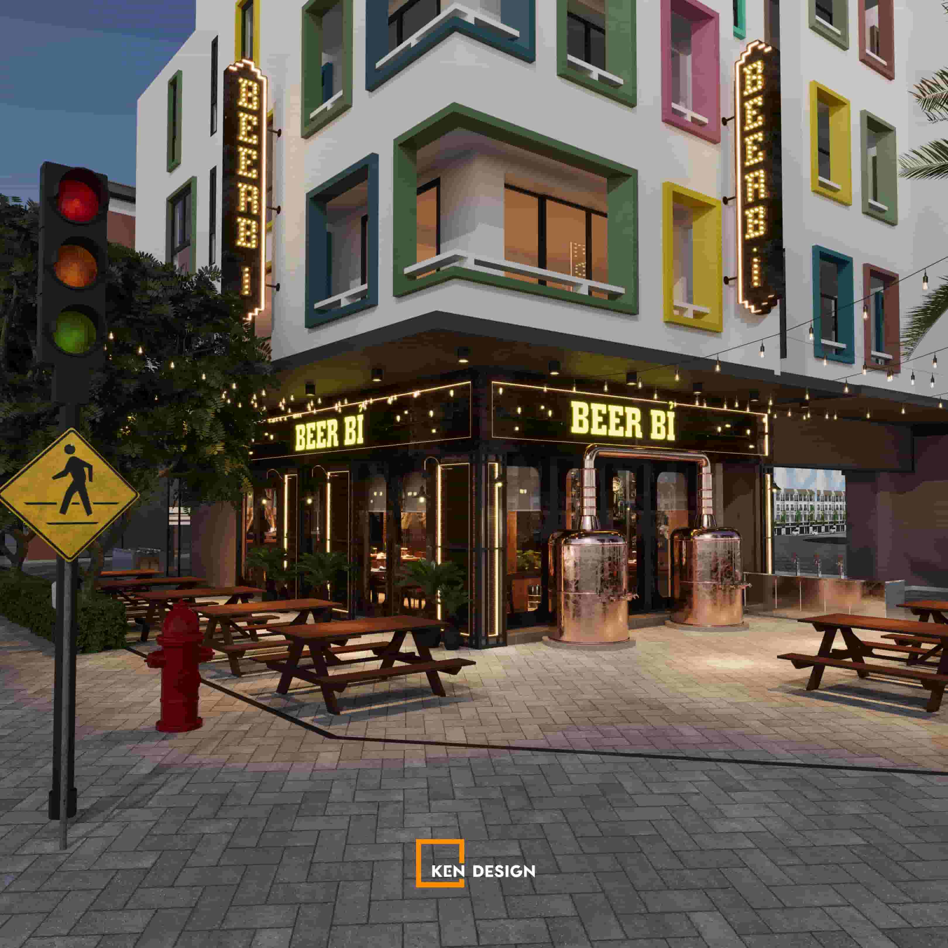 Belgian Beer Restaurant Design in Phu Quoc, Vietnam