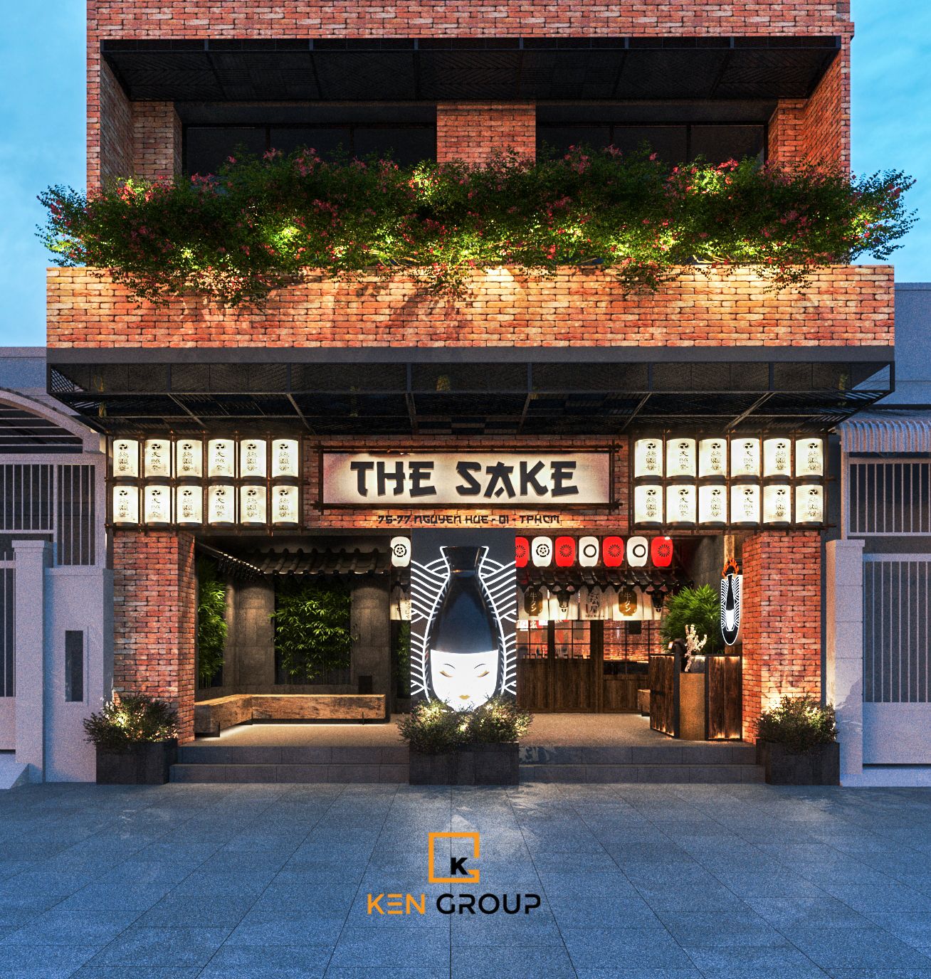 Designing The Sake Restaurant - A Slice of Japan in the Heart of Saigon