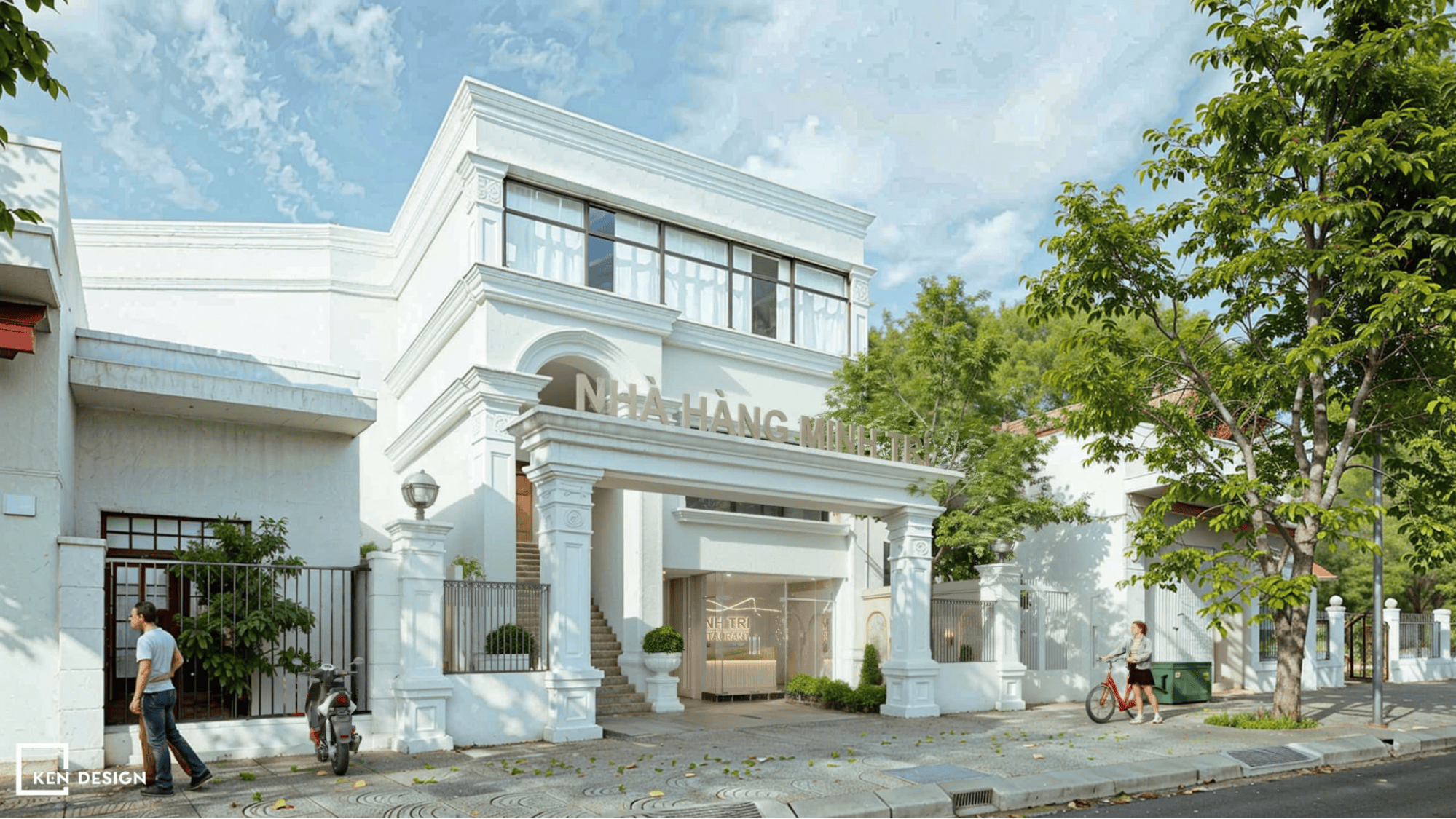 Minh Trí Wedding Restaurant Design: A Luxurious and Elegant Venue in Hoài Đức