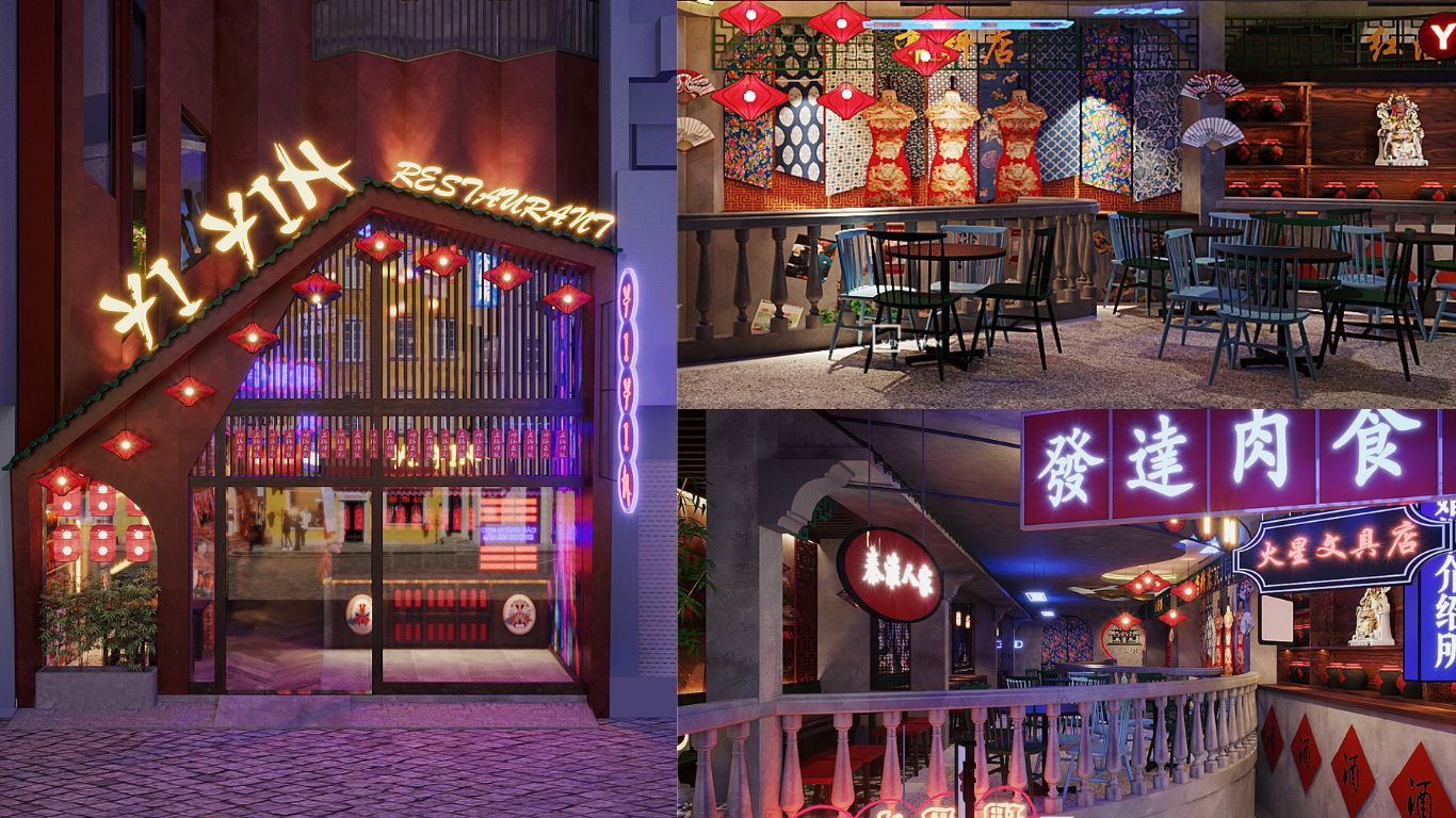 The Design Of YiYin Restaurant: A Hong Kong-Inspired Masterpiece