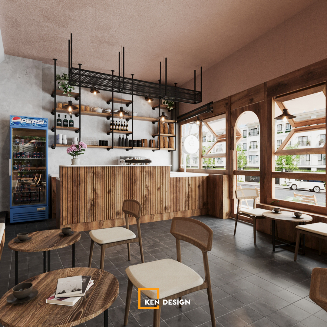 Van La Ha Dong Cafe design