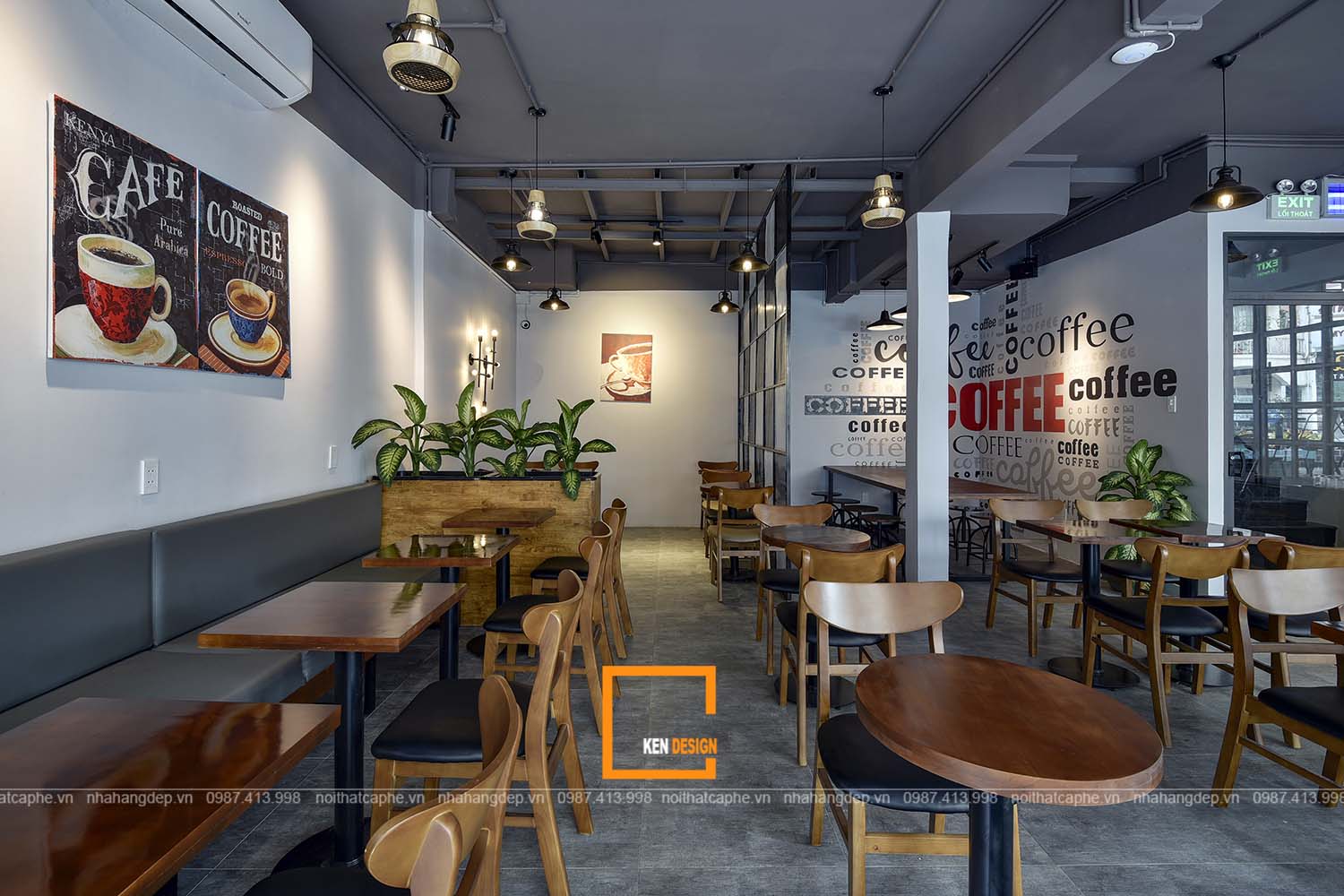 Caafe coffee shop construction
