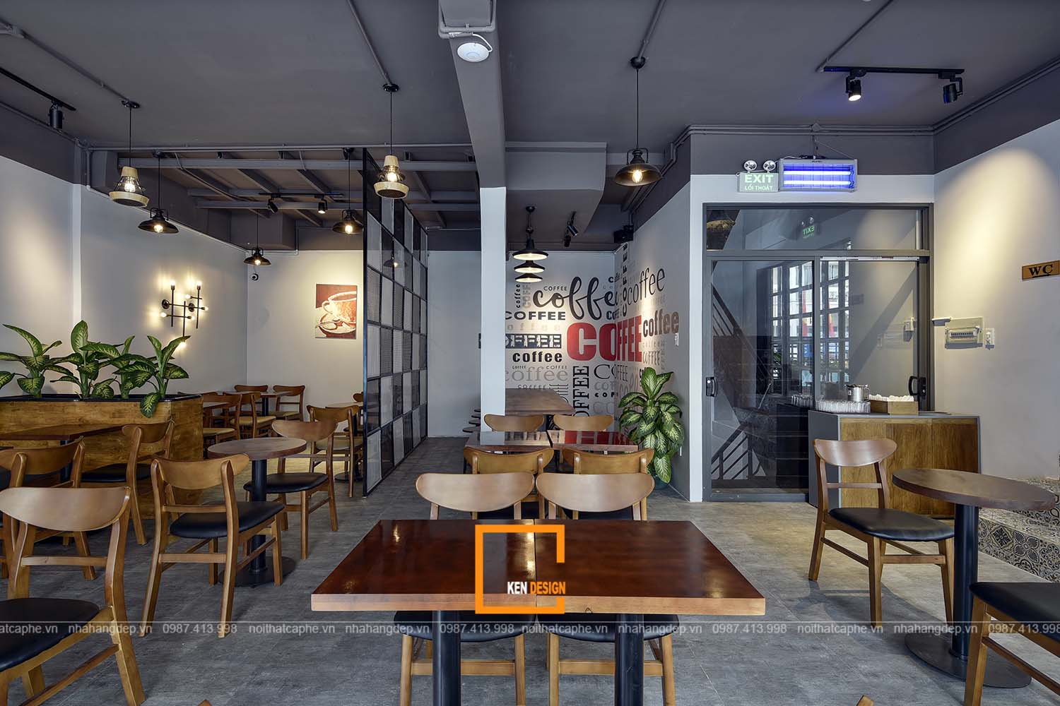 Caafe coffee shop construction