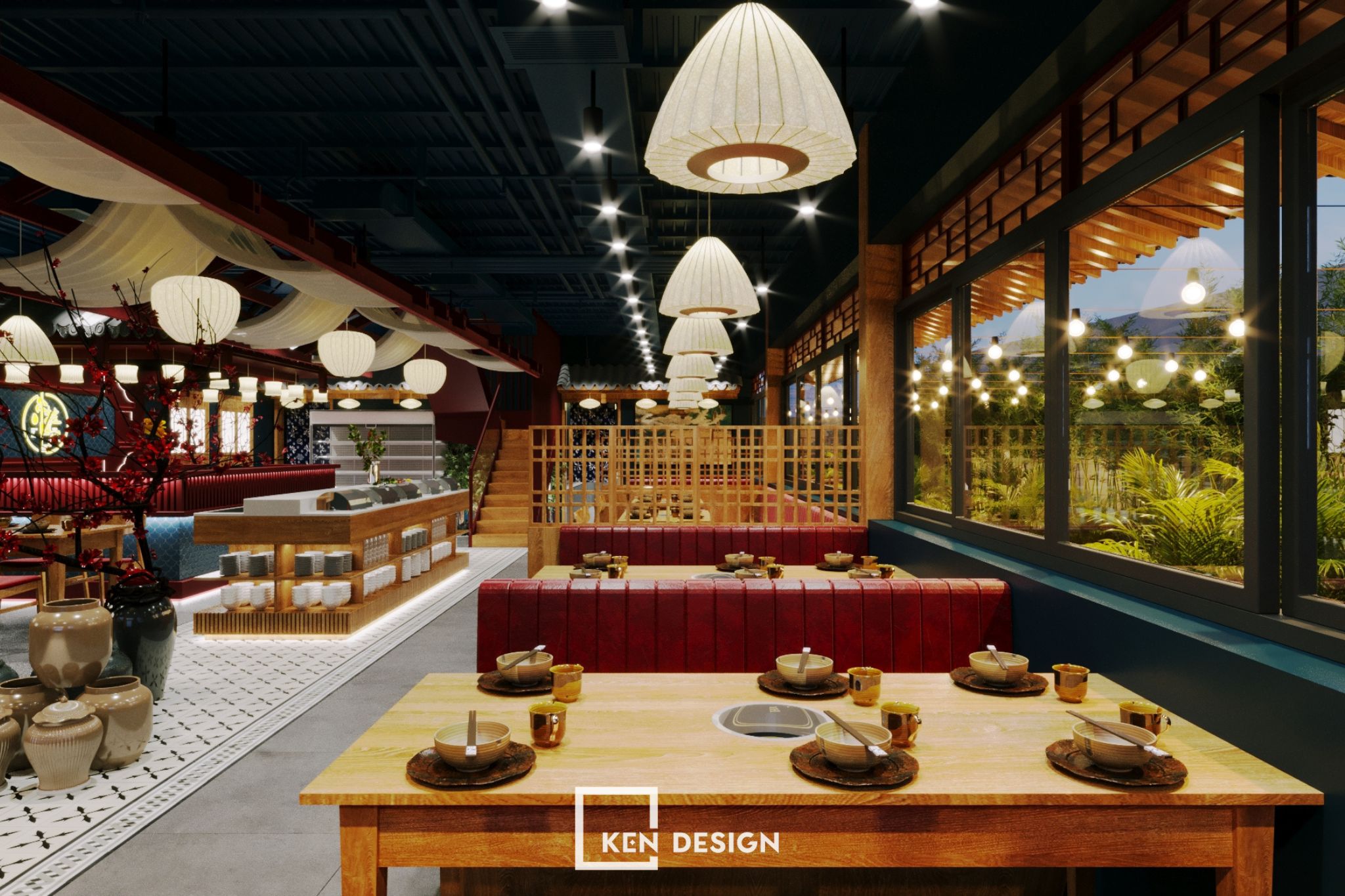 Chuan Yue Shi Kong restaurant design