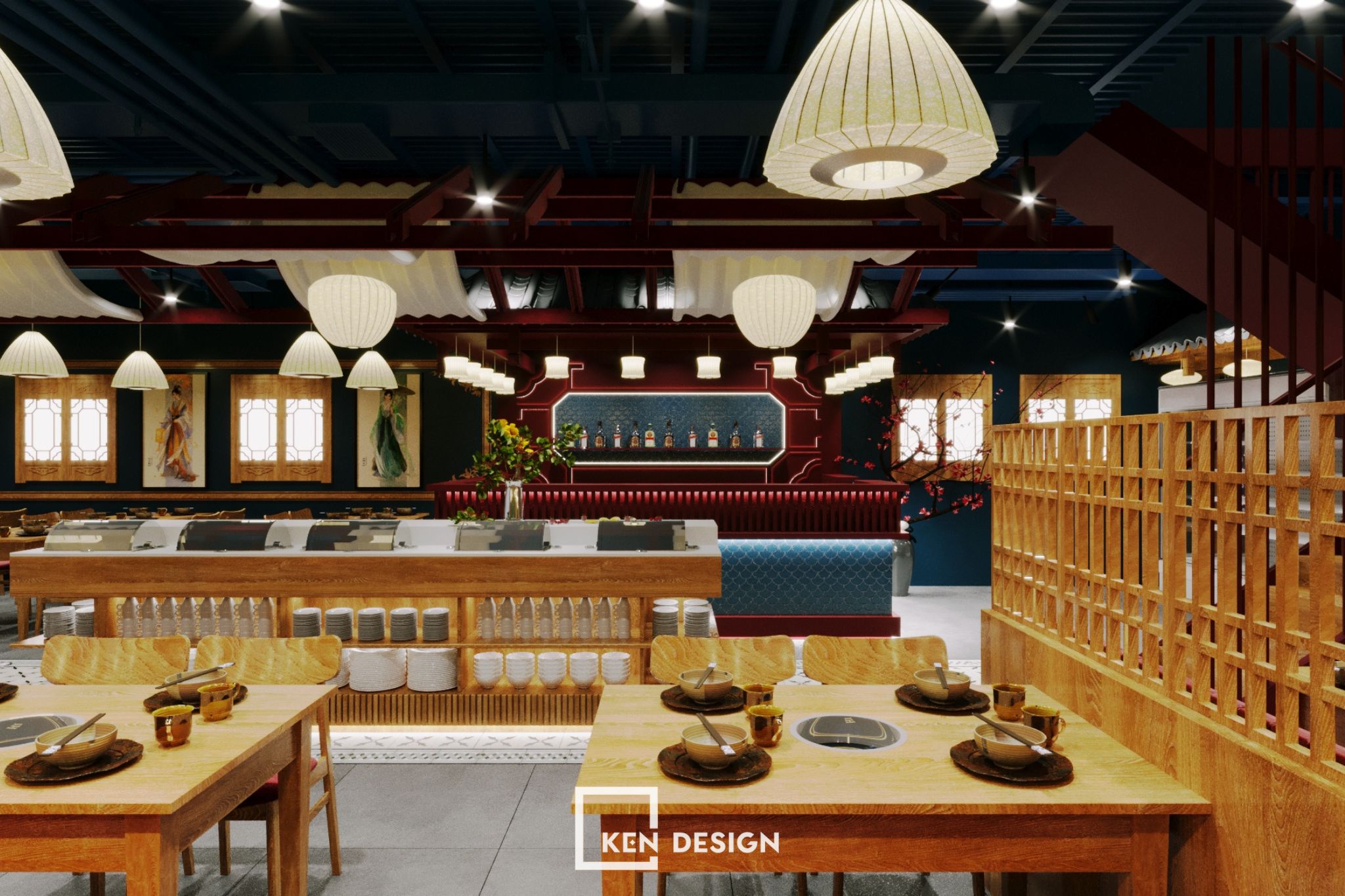 Chuan Yue Shi Kong restaurant design