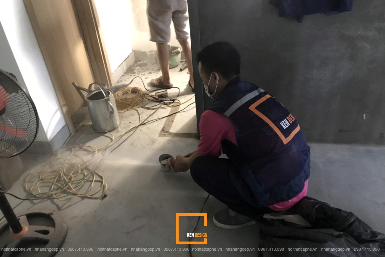 Le Petit Moment Cafe Shop Construction