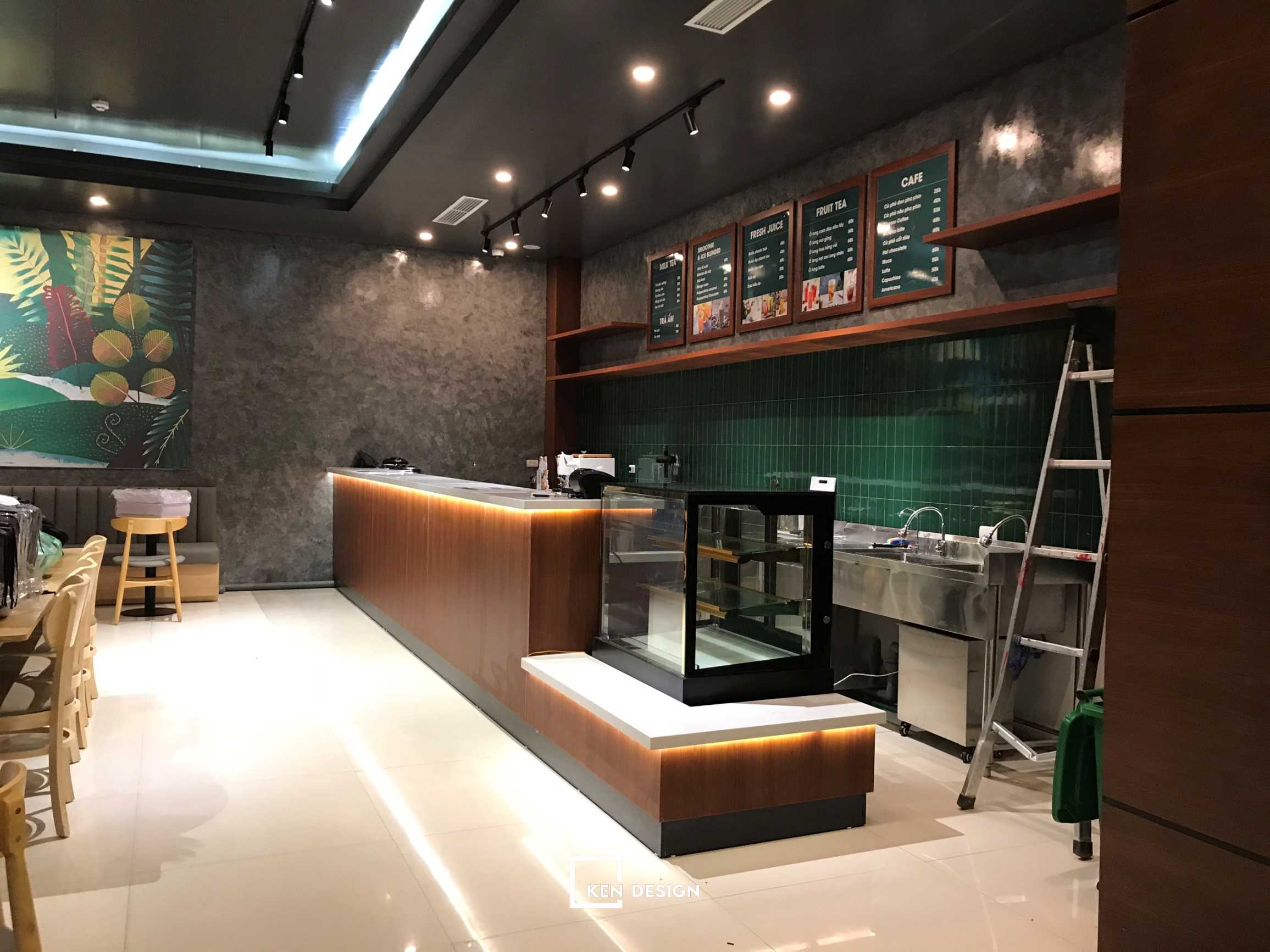 MT Collection coffee shop construction