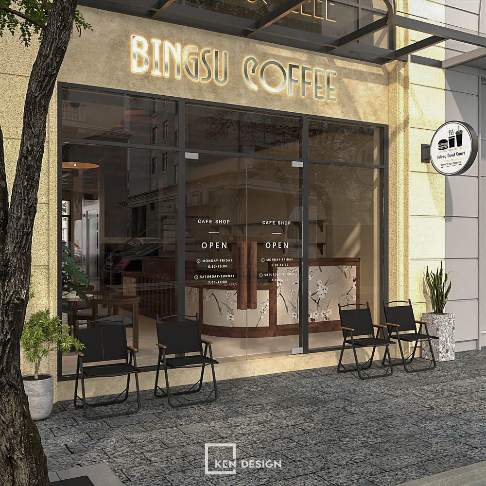 Bingsu Tea Coffee design 