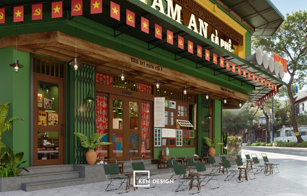 Tam An Vintage Cafe Design 