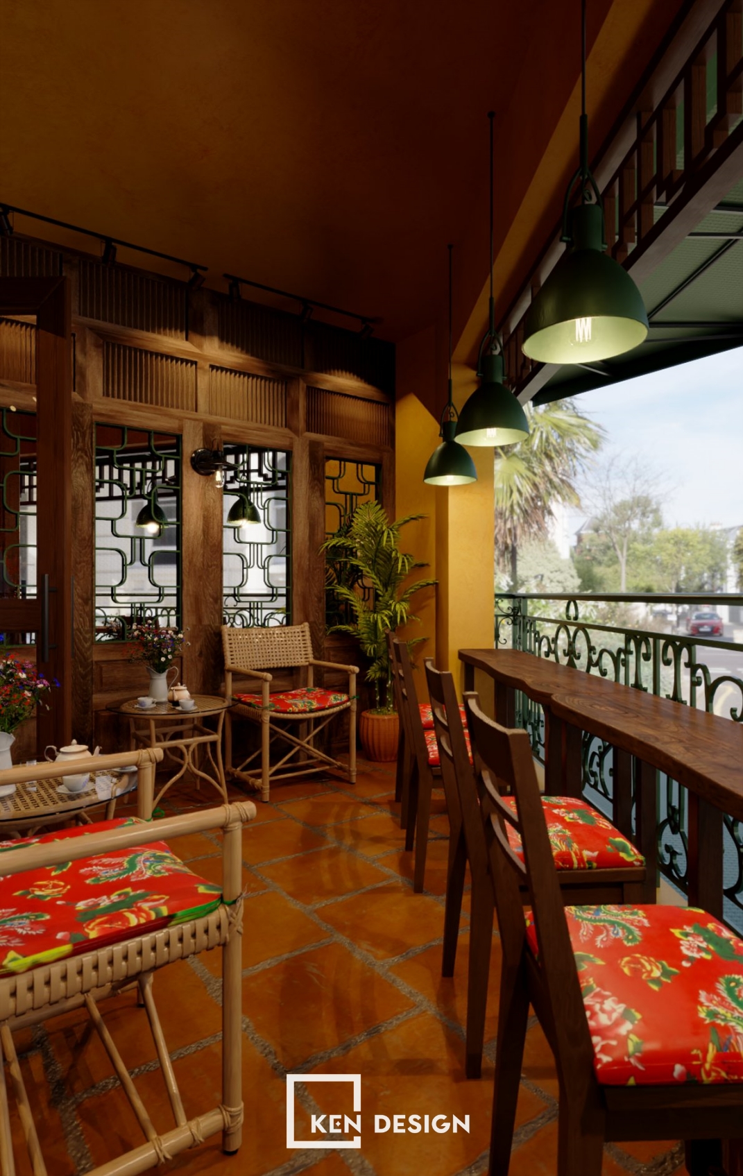 Tam An Vintage Cafe Design 