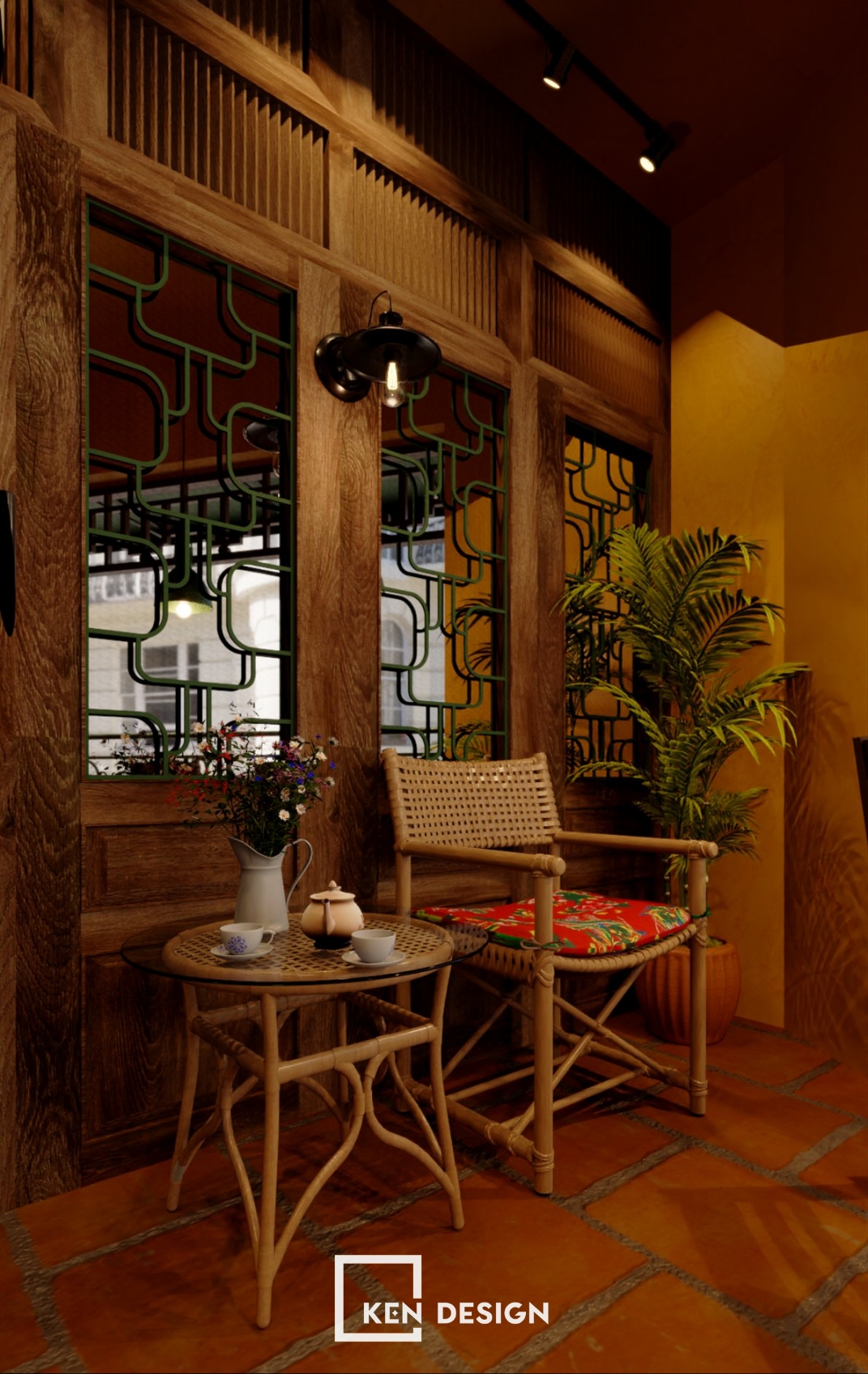 Tam An Vintage Cafe Design 