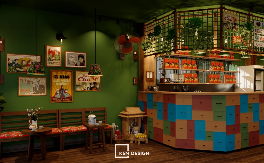 Tam An Vintage Cafe Design 