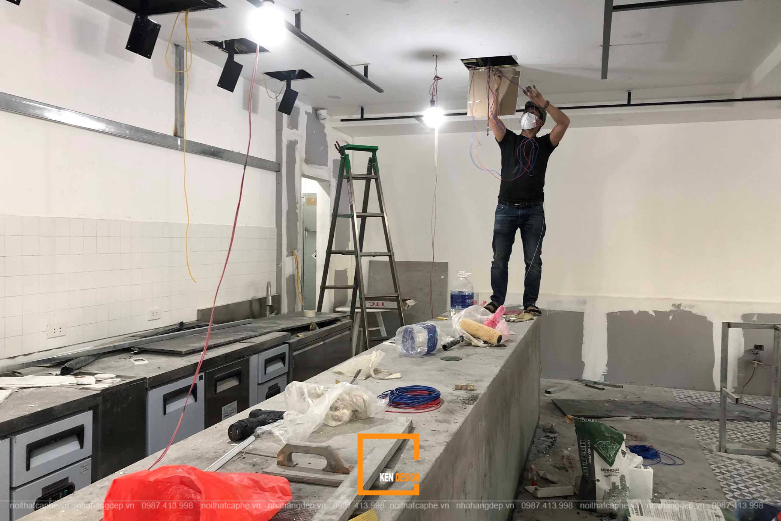 Ananda Ecopark shop construction 