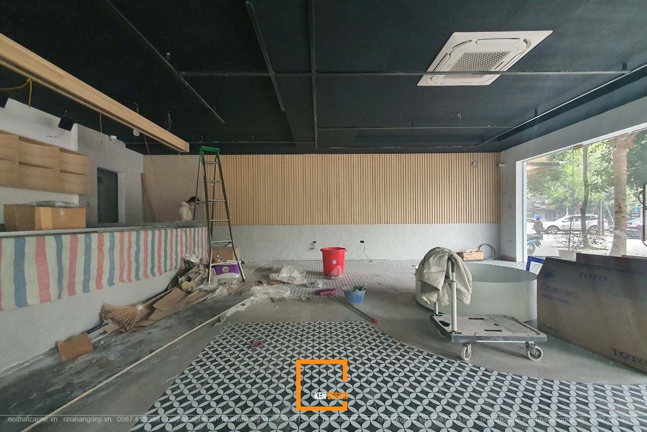 Ananda Ecopark shop construction 