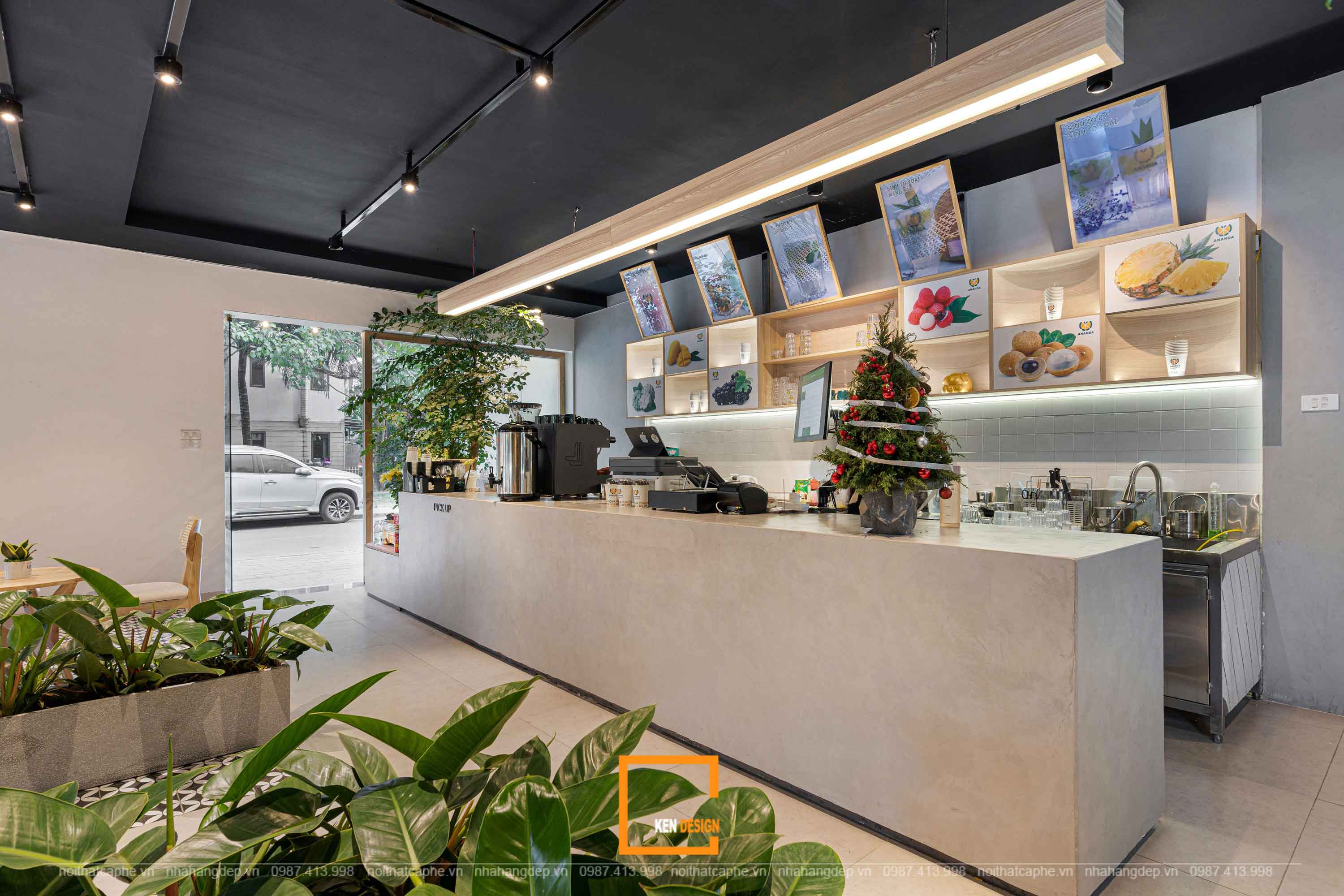 Ananda Ecopark shop construction 