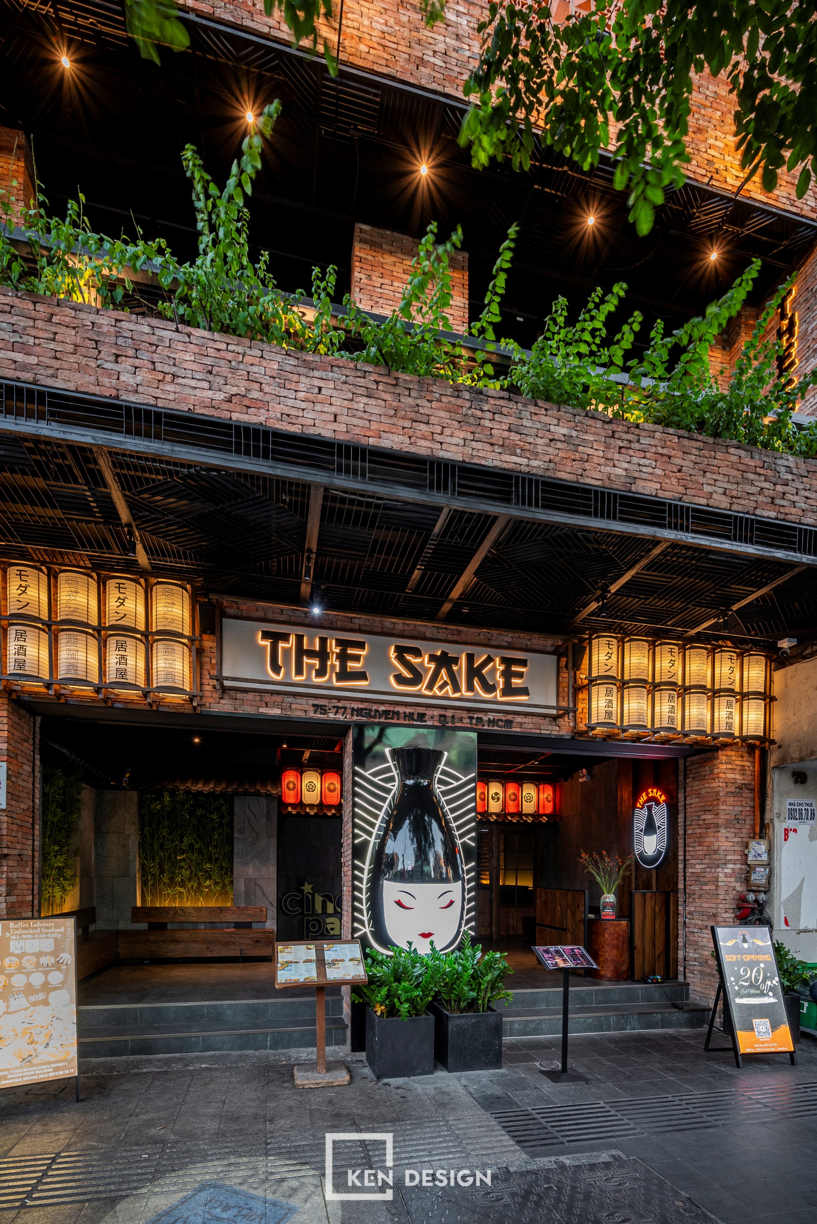The Sake Restaurant Construction
