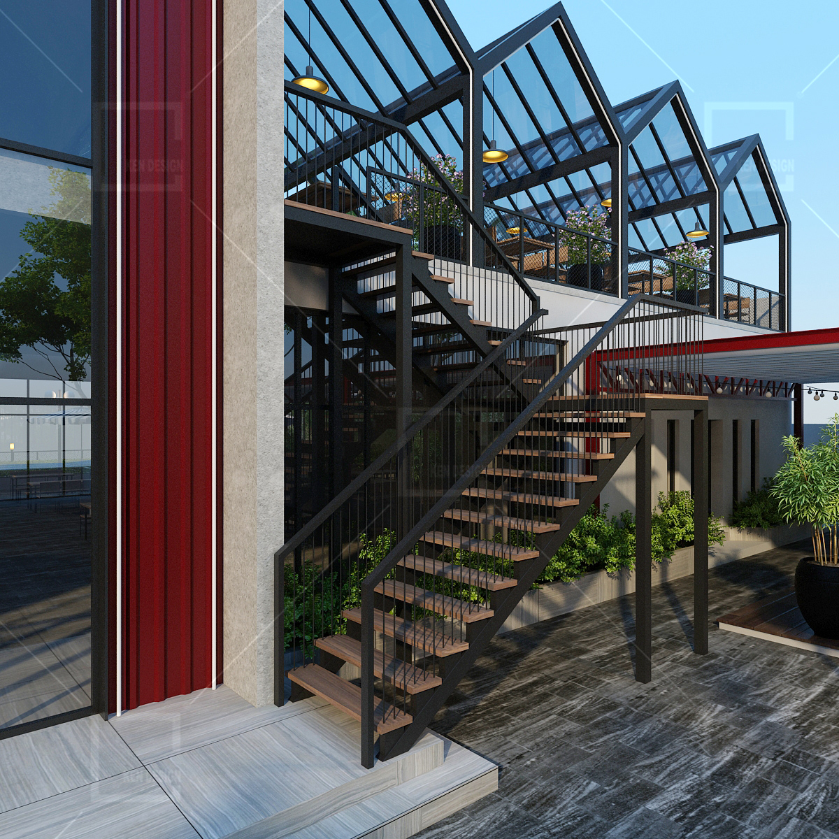 Beer restaurant design 