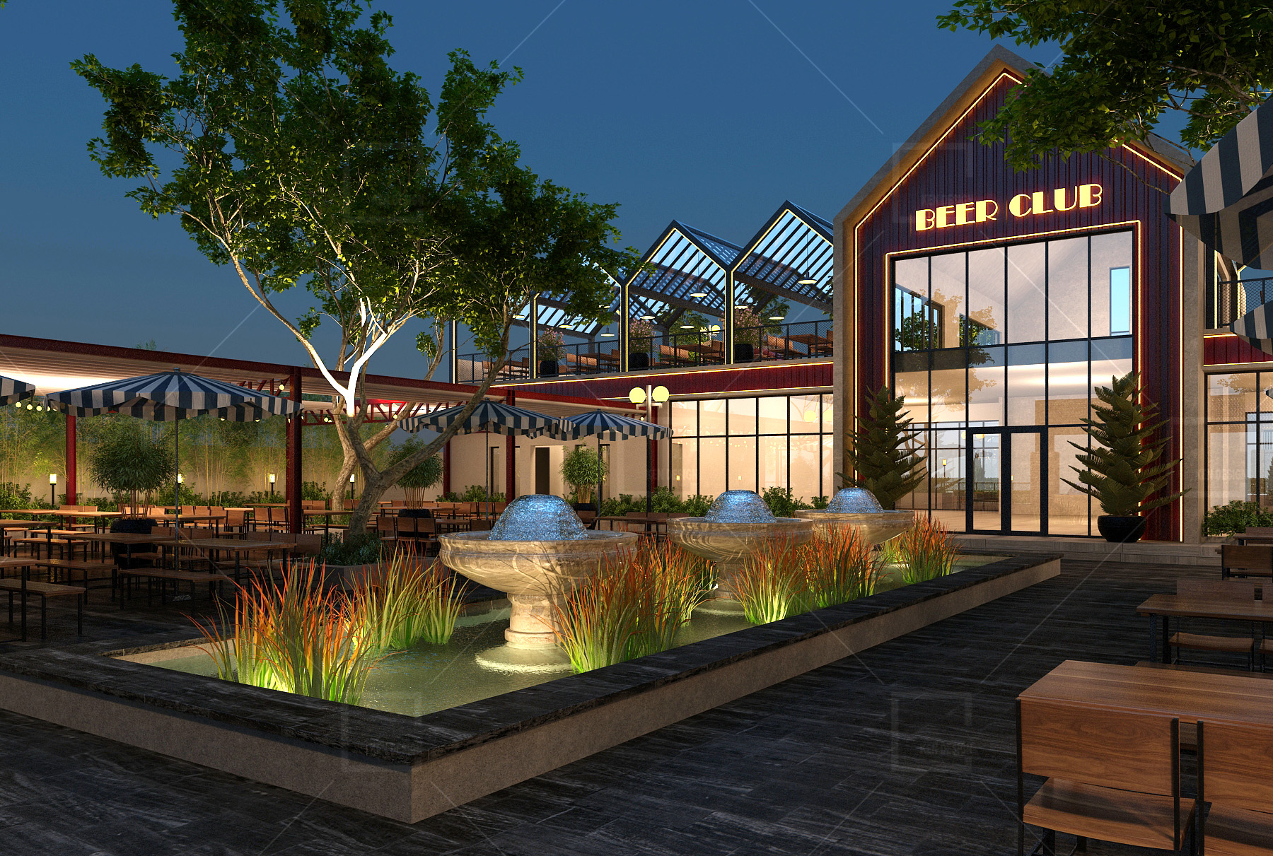 Beer restaurant design - Beer Club