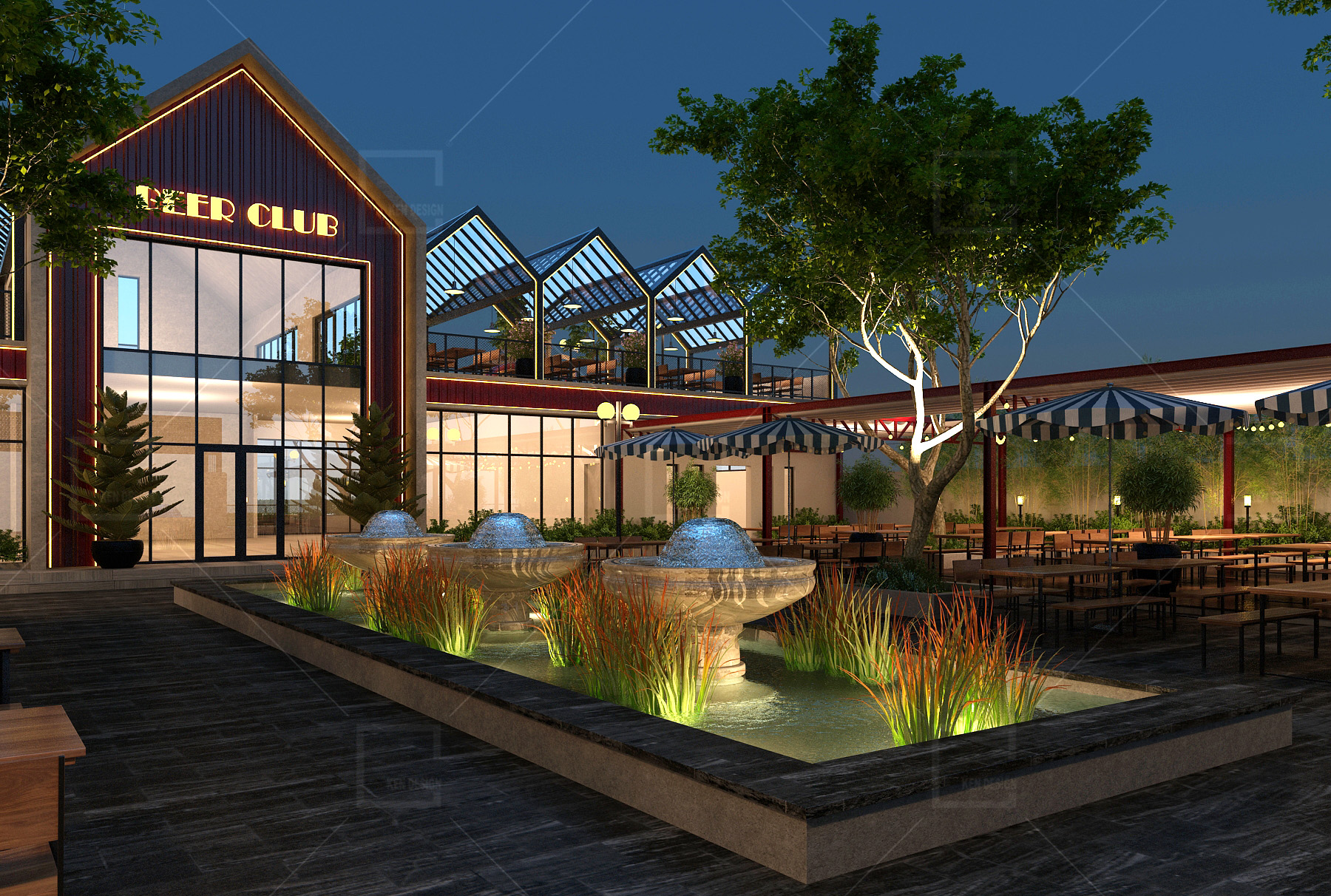 Beer restaurant design - Beer Club