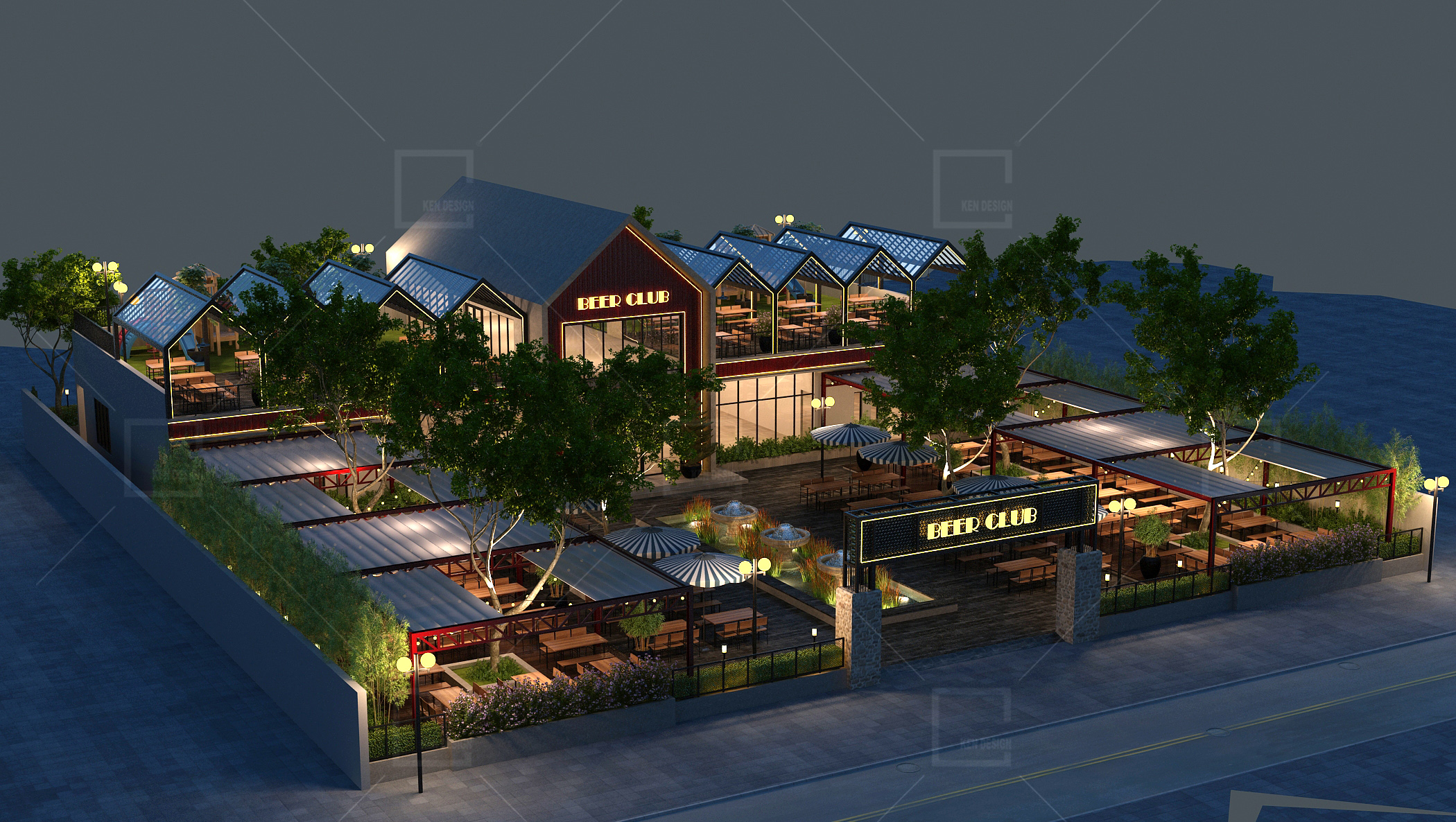 Beer restaurant design - Beer Club