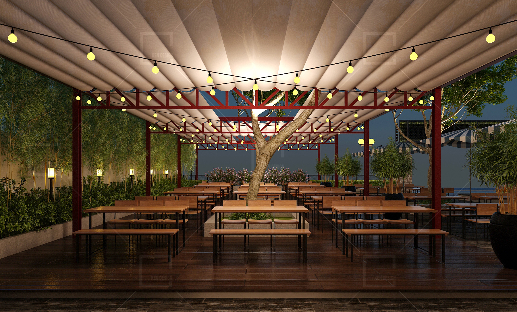 Beer restaurant design 