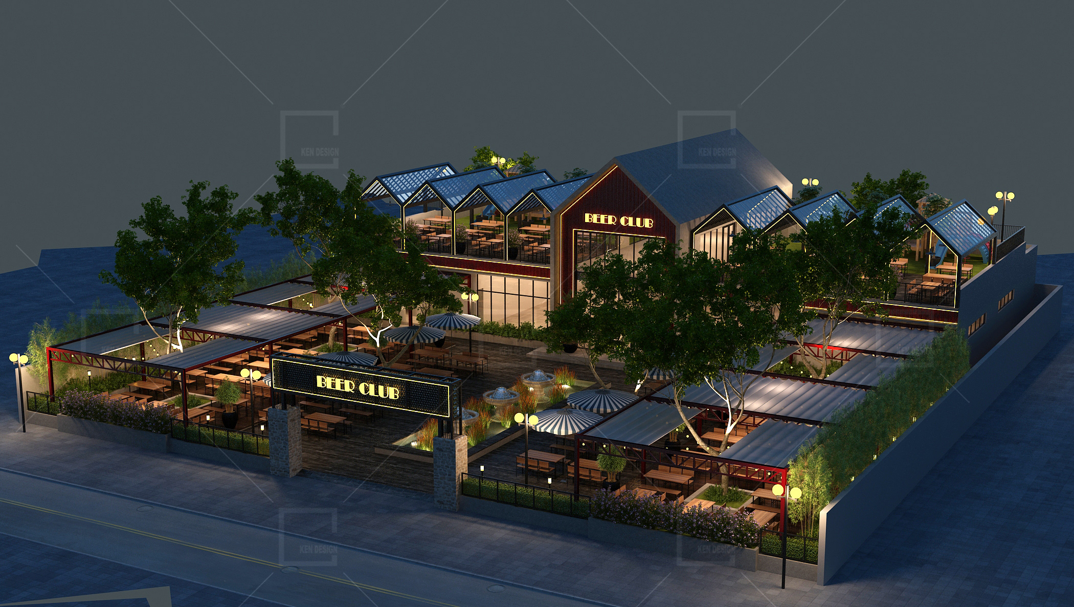 Beer restaurant design - Beer Club
