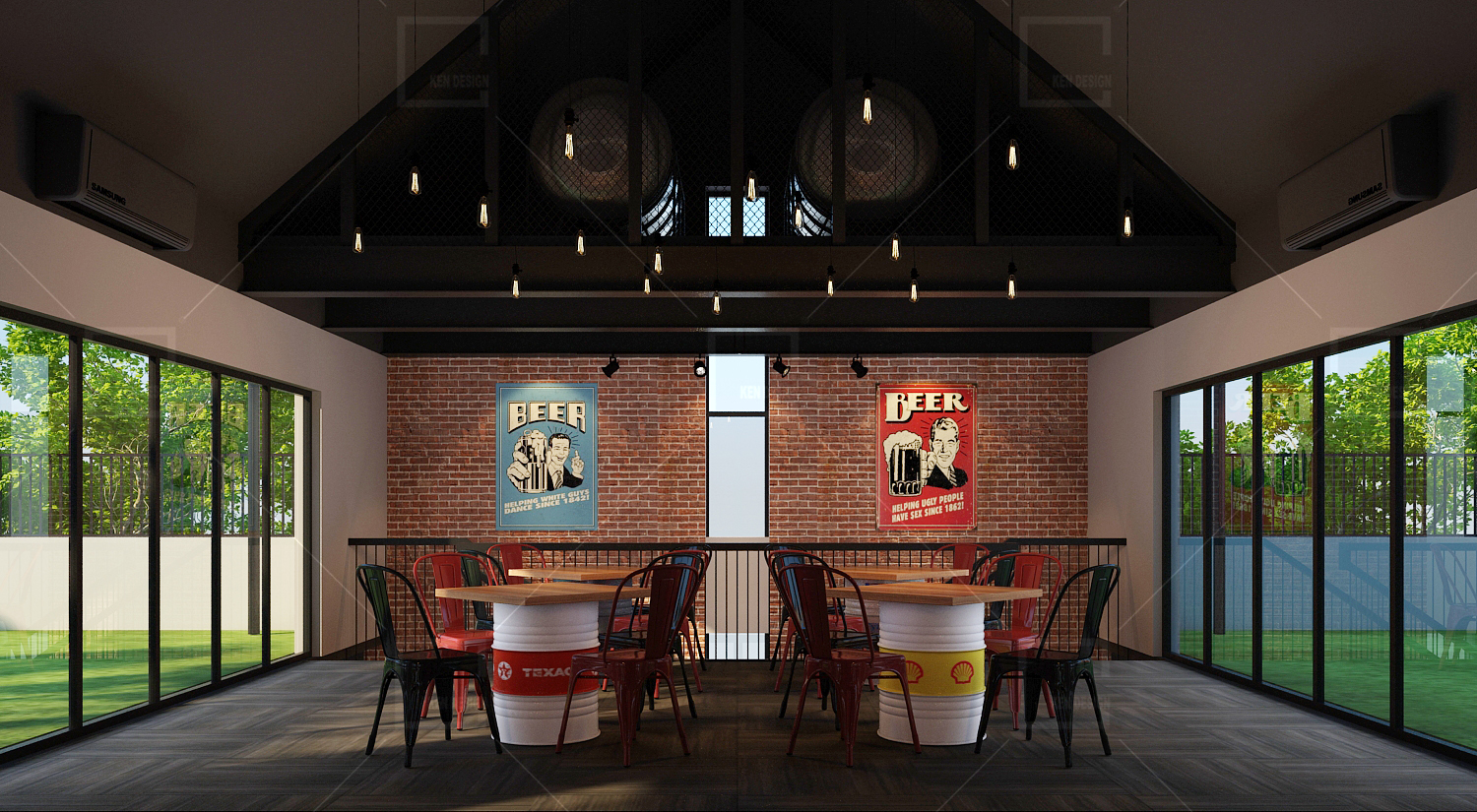 The Beer restaurant design