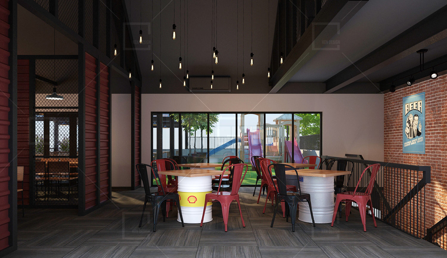 The Beer restaurant design