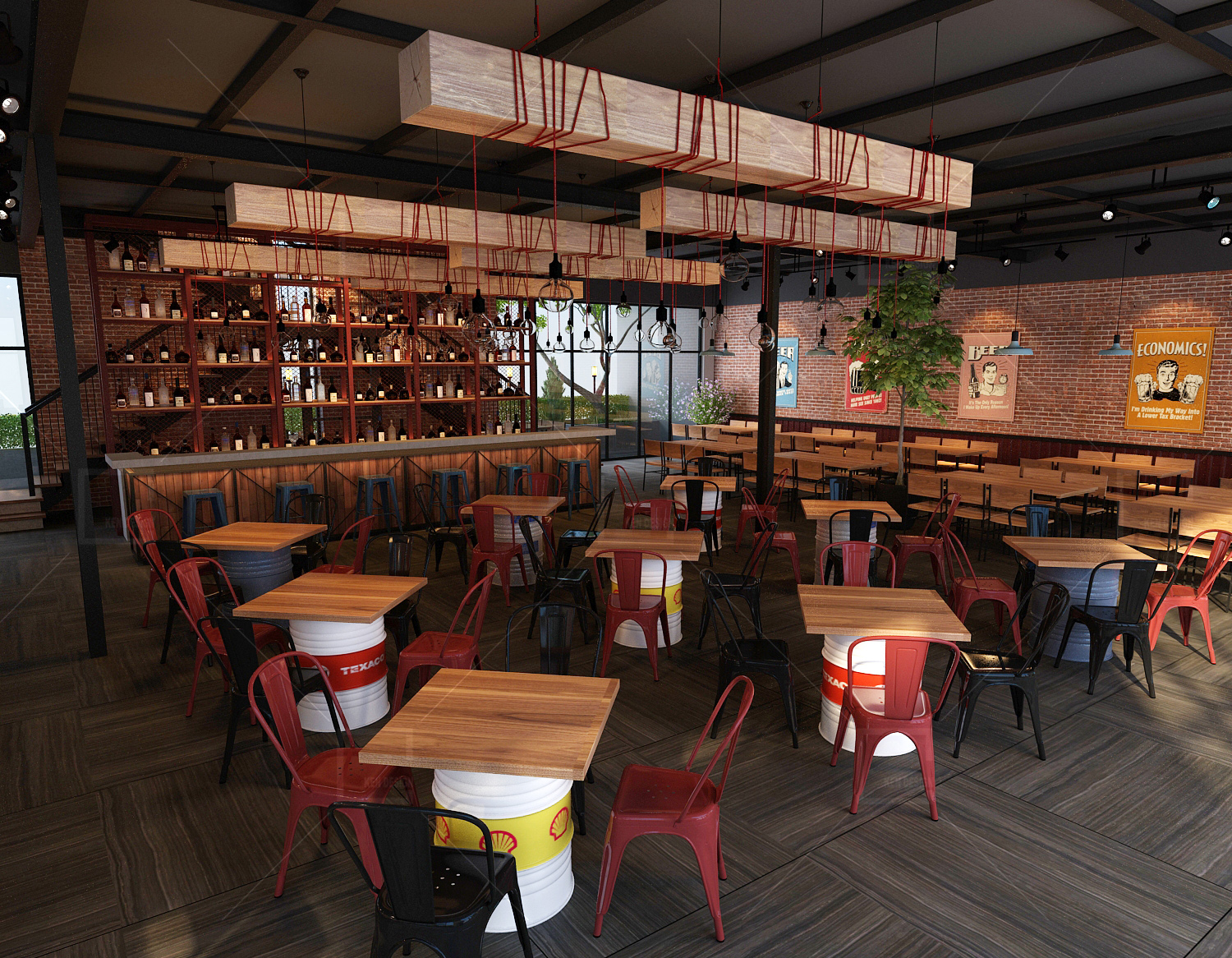 The Beer restaurant design
