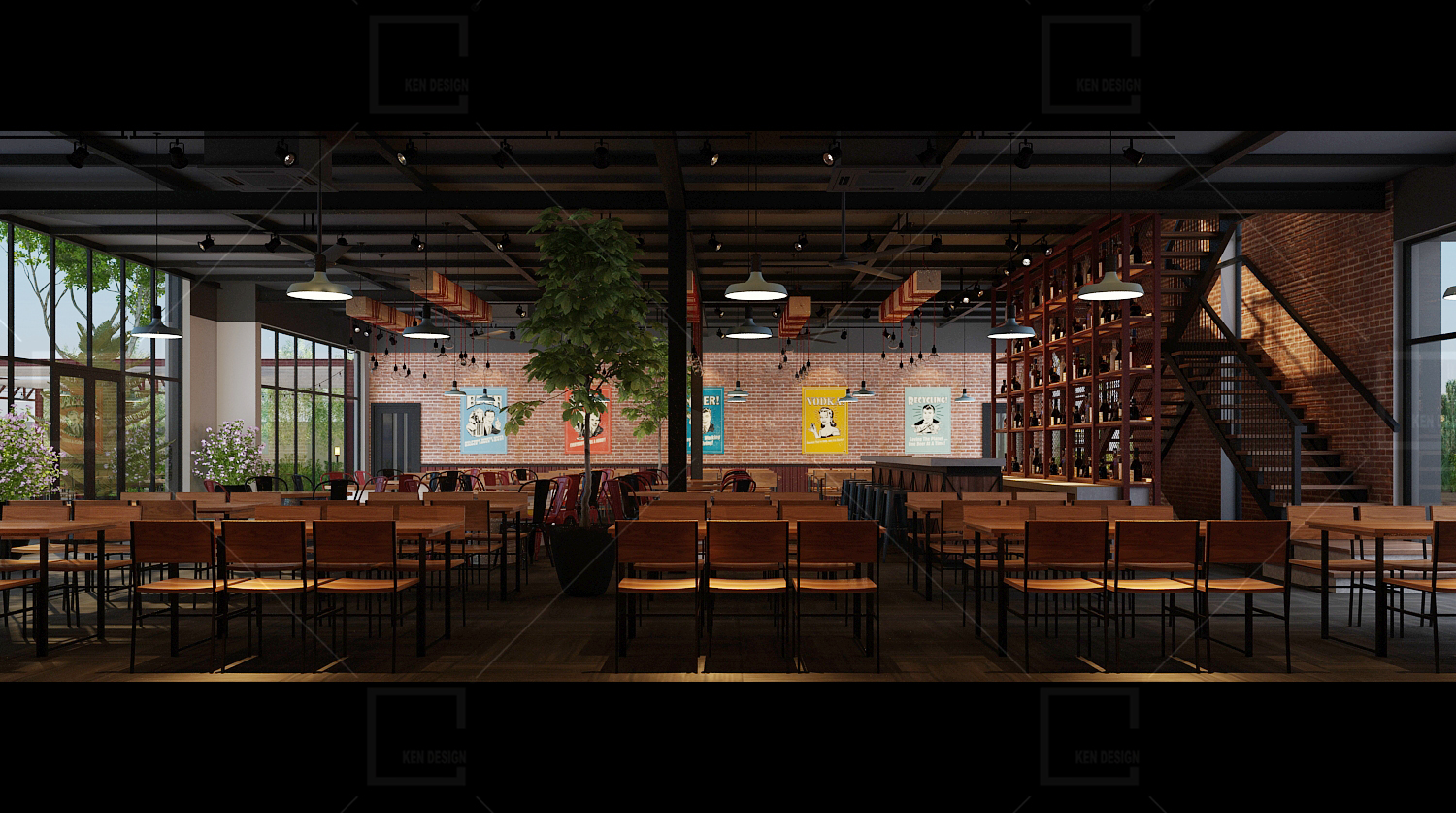 The Beer restaurant design