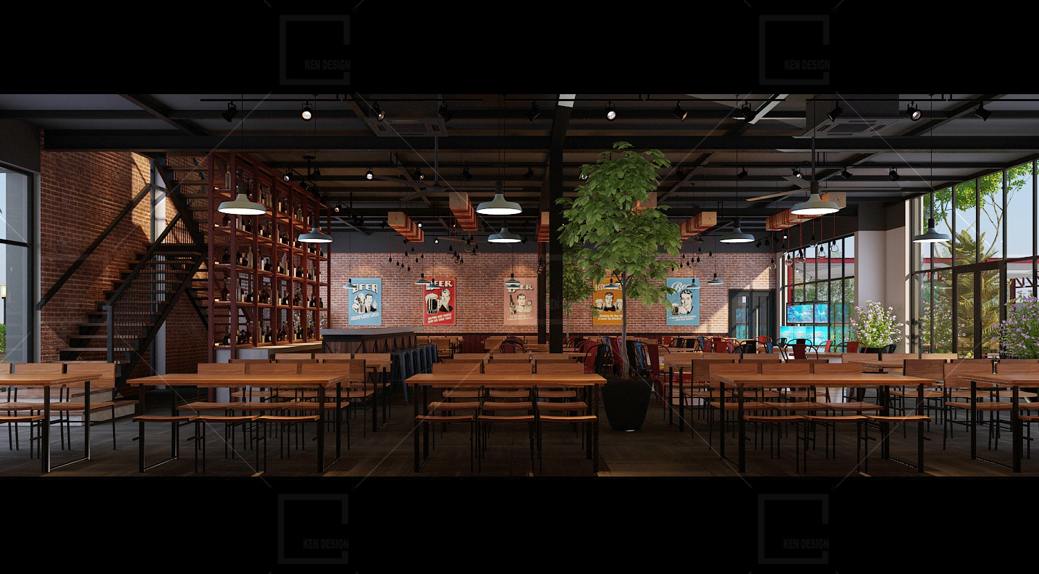 The Beer restaurant design