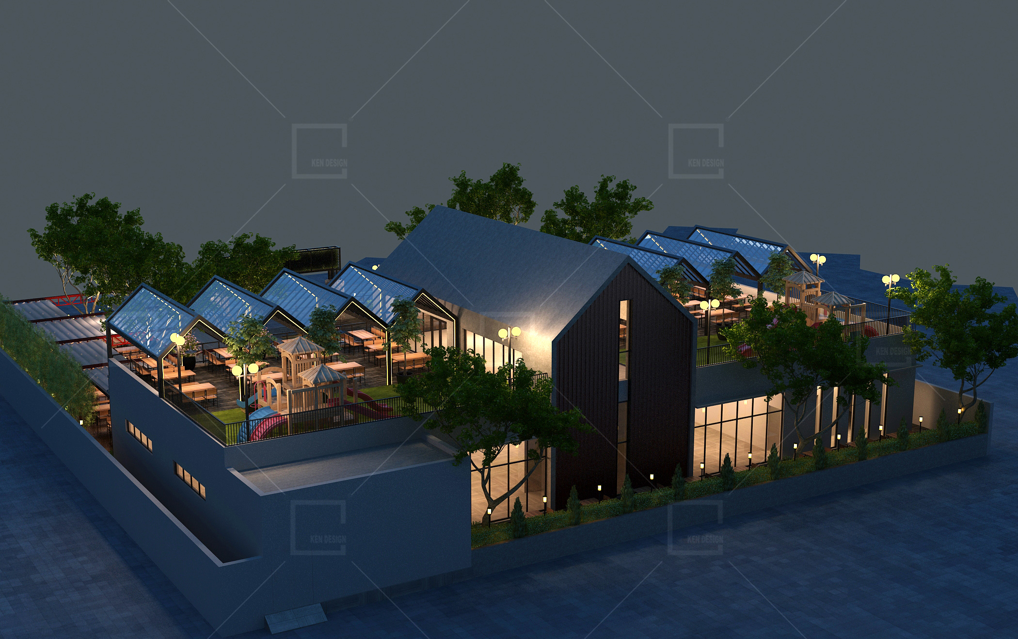 Beer restaurant design 